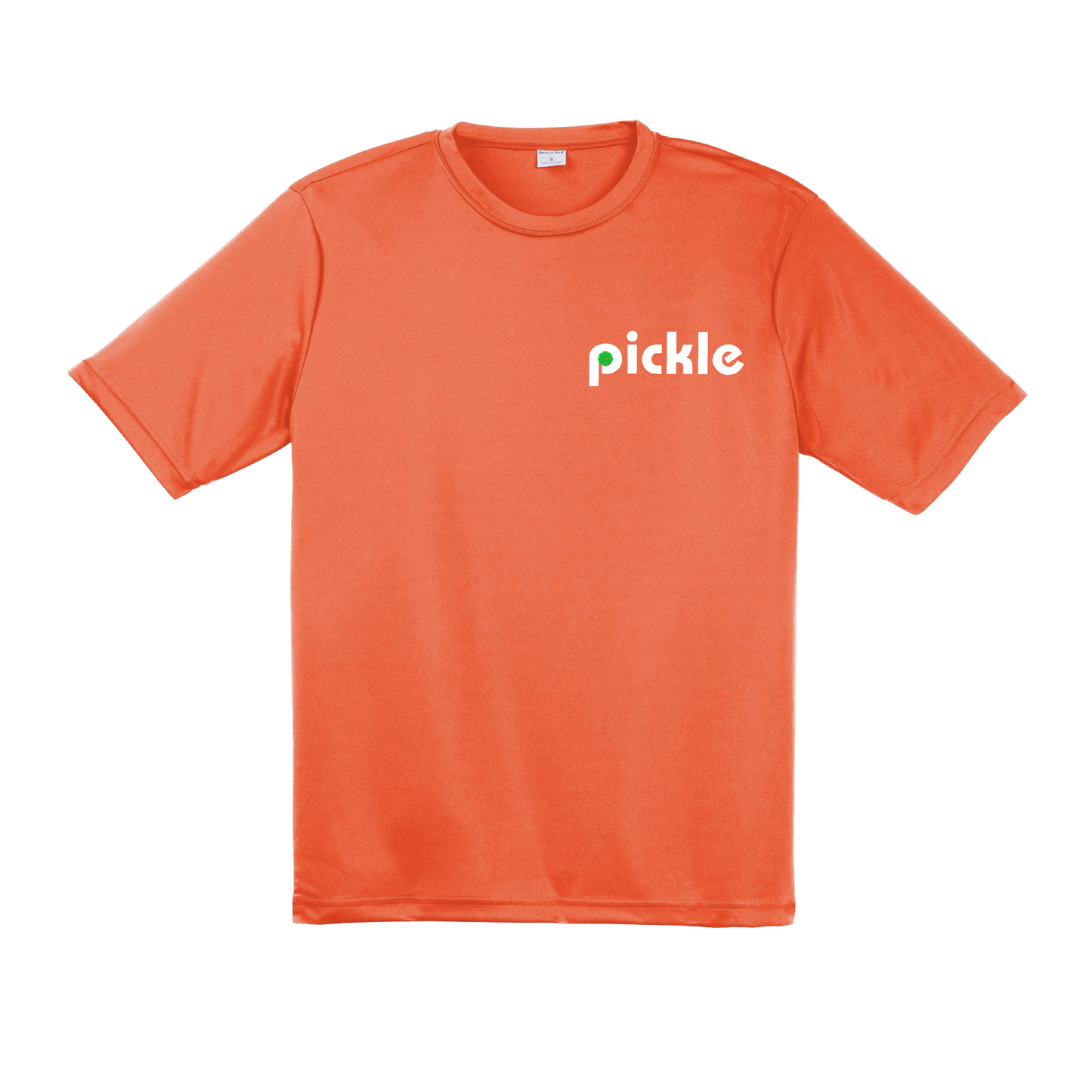 Pickle (Customizable) | Men’s Short Sleeve Pickleball Shirts | 100% Polyester