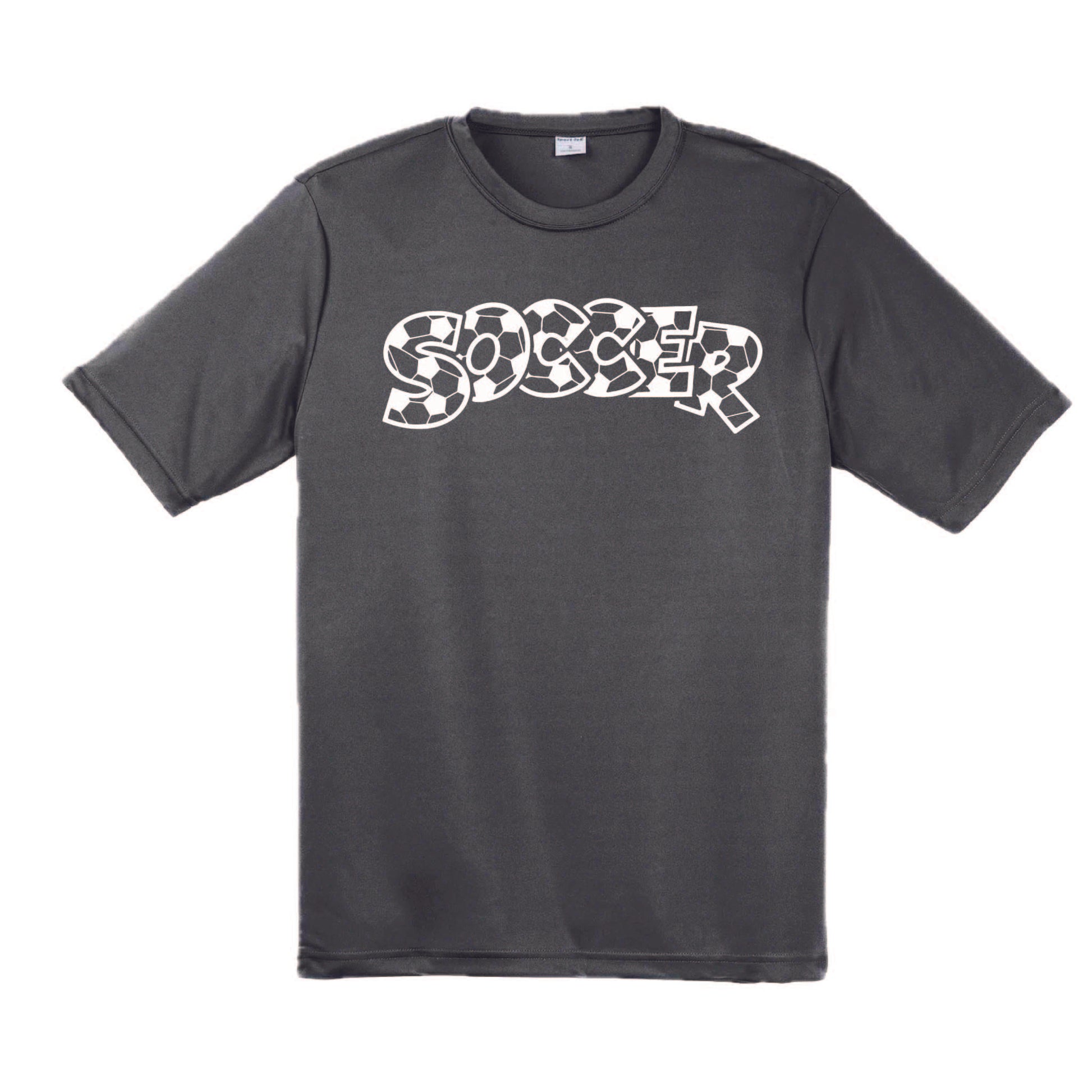 Soccer Hook | Men's Short Sleeve Soccer T-Shirt | 100% Polyester
