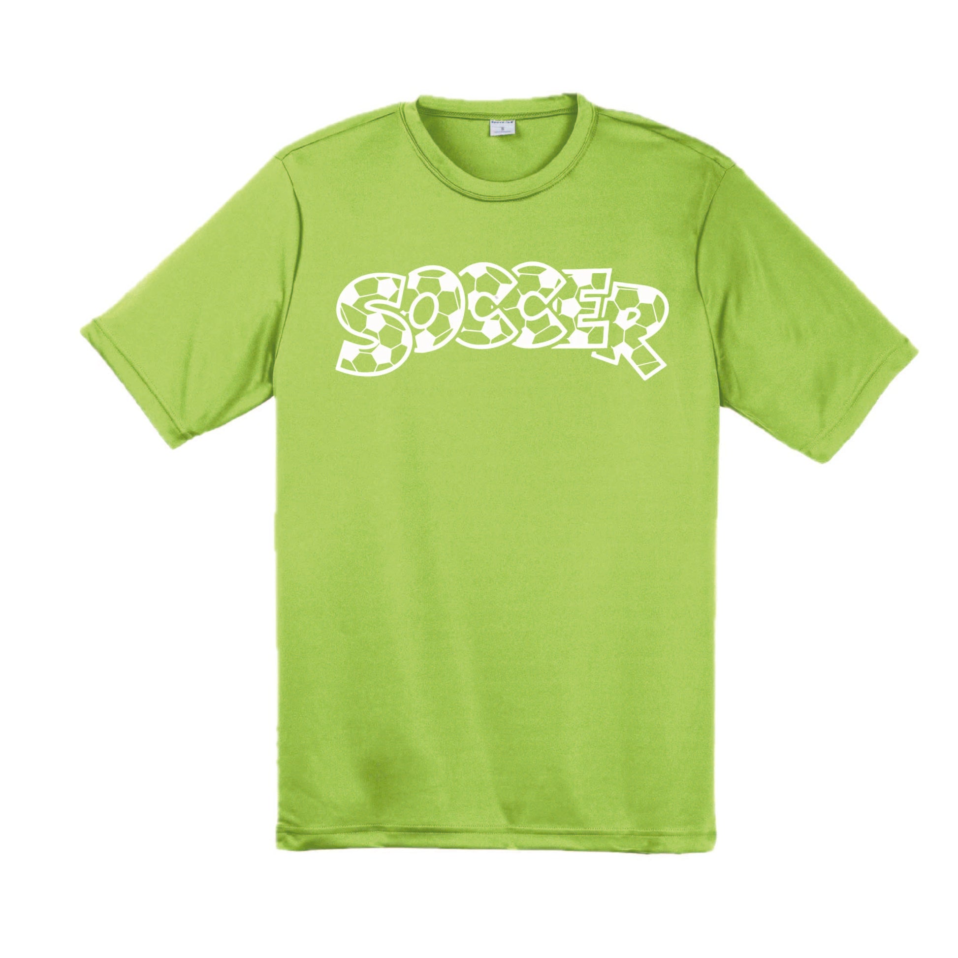 Soccer Hook | Men's Short Sleeve Soccer T-Shirt | 100% Polyester