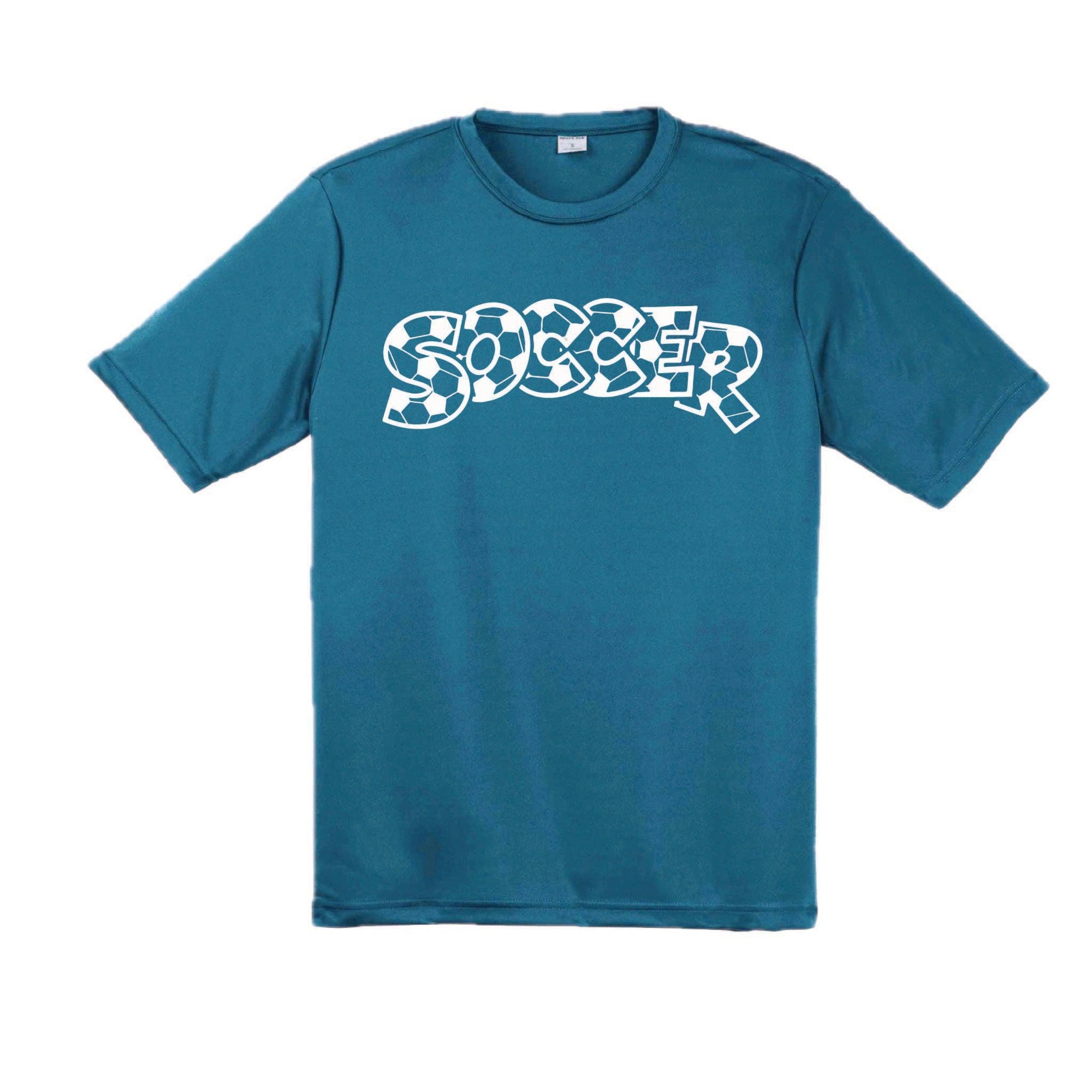 Soccer Hook | Men's Short Sleeve Soccer T-Shirt | 100% Polyester