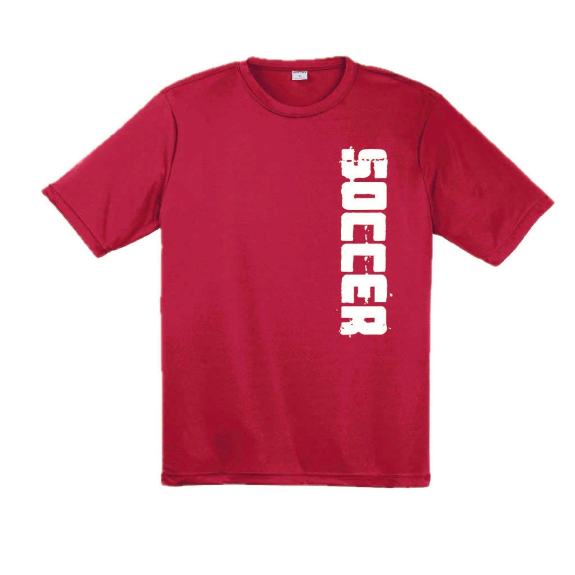 Stylish Soccer | Men's Short Sleeve Soccer T-Shirt | 100% Polyester