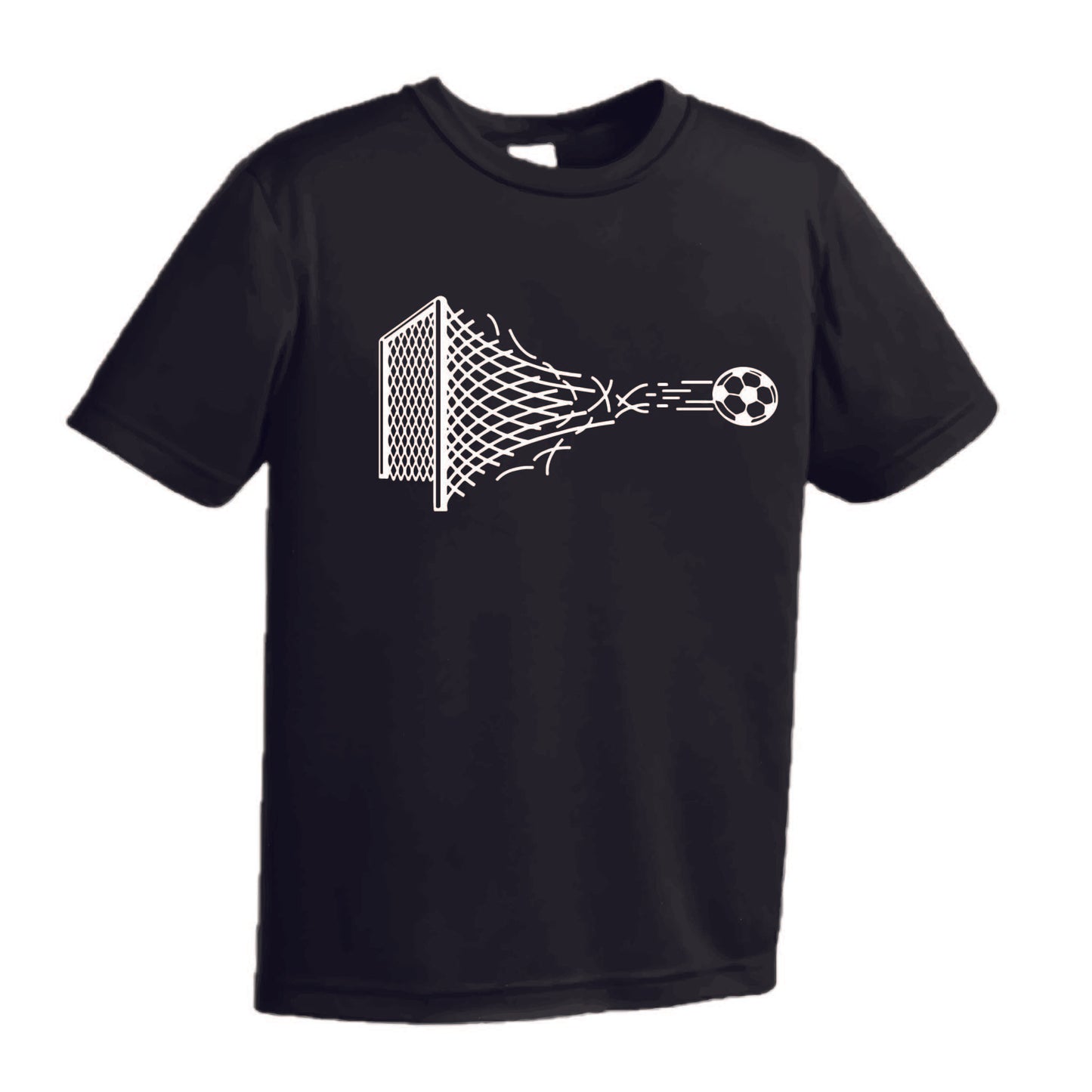 Soccer Net | Men's Short Sleeve Soccer T-Shirt | 100% Polyester