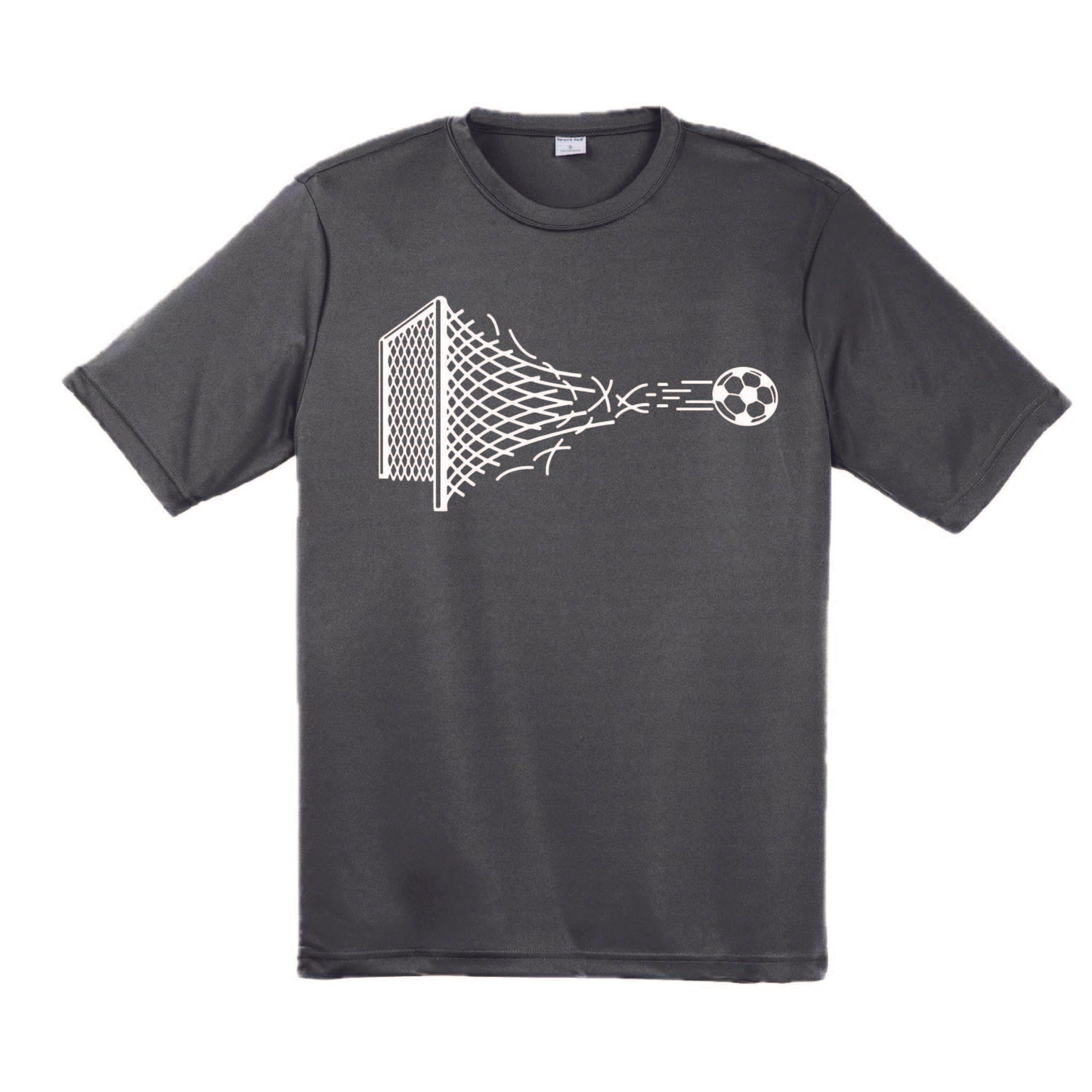 Soccer Net | Men's Short Sleeve Soccer T-Shirt | 100% Polyester