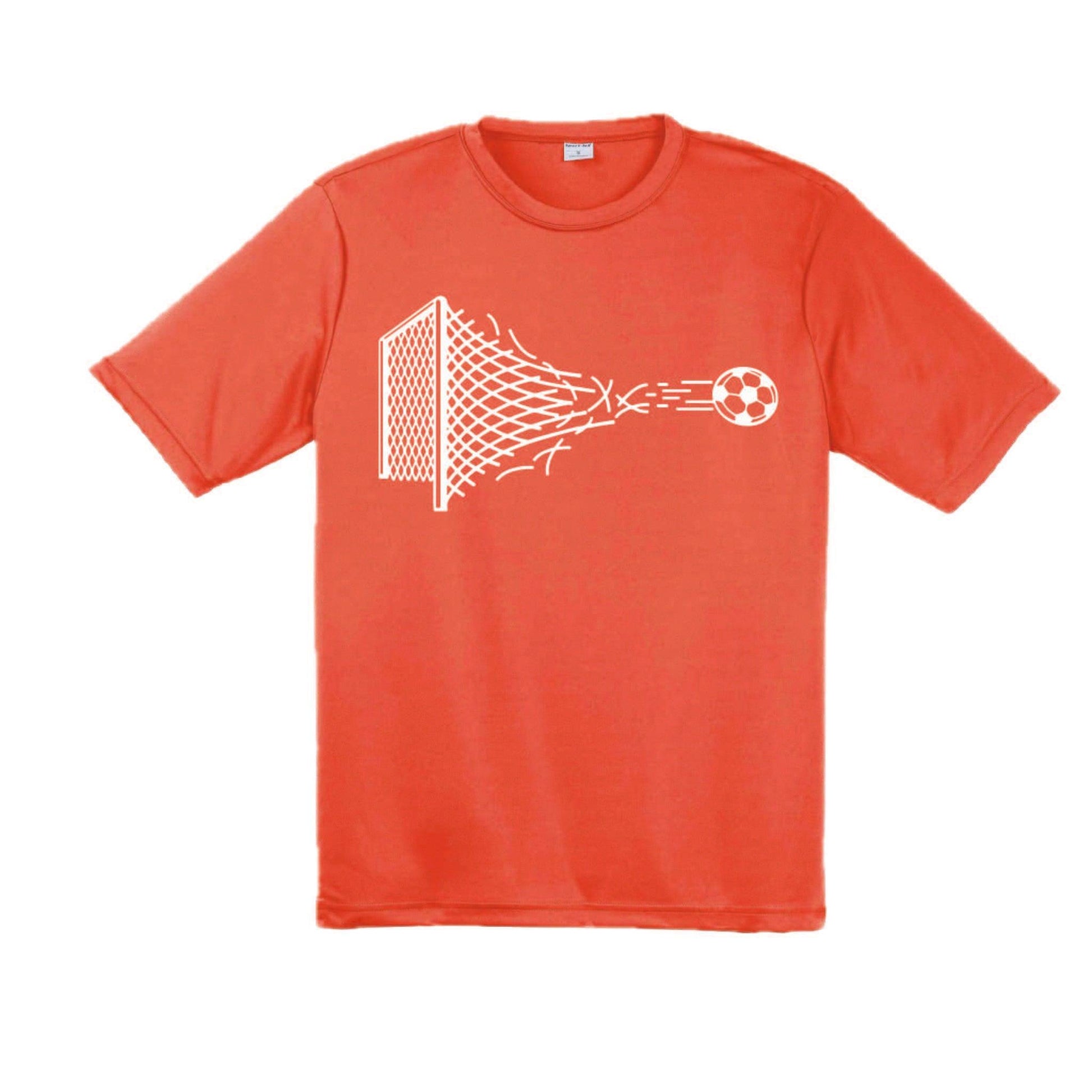 Soccer Net | Men's Short Sleeve Soccer T-Shirt | 100% Polyester