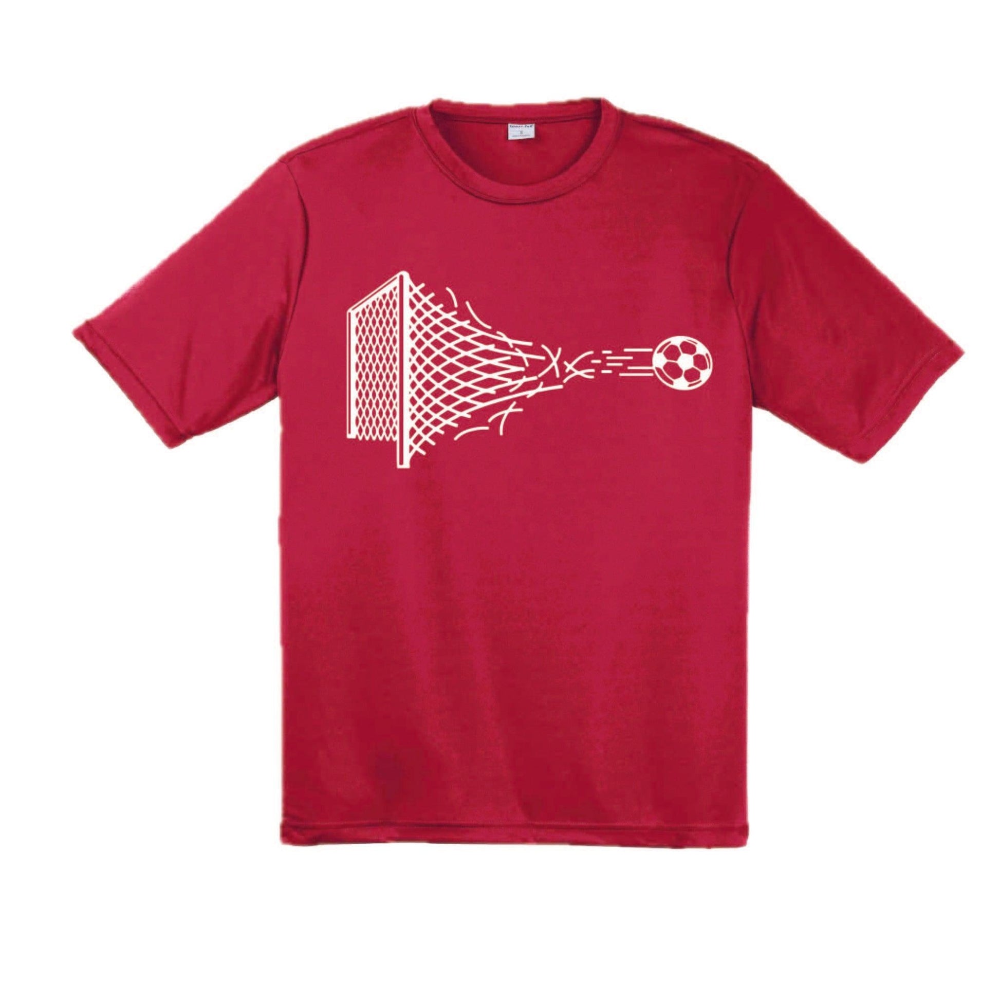 Soccer Net | Men's Short Sleeve Soccer T-Shirt | 100% Polyester