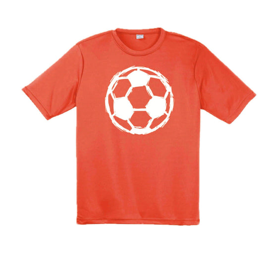 Soccer Sketched | Men's Short Sleeve Soccer T-Shirt | 100% Polyester
