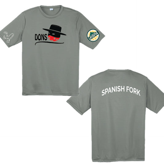 Spanish Fork High USHPA | Men's Short Sleeve Crewneck T-Shirts | 100% Polyester