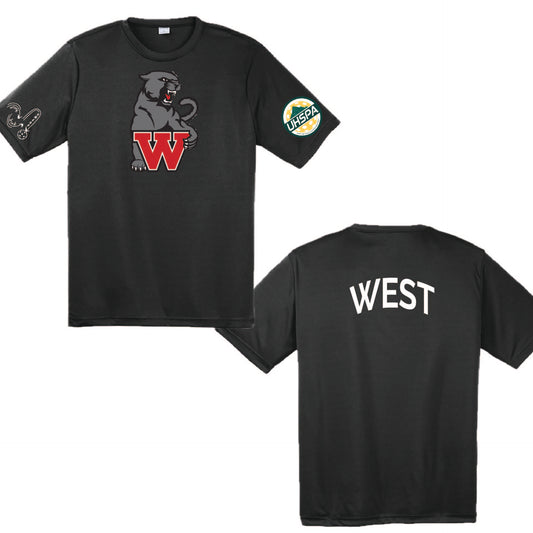 West High USHPA | Men's Short Sleeve Crewneck T-Shirts | 100% Polyester