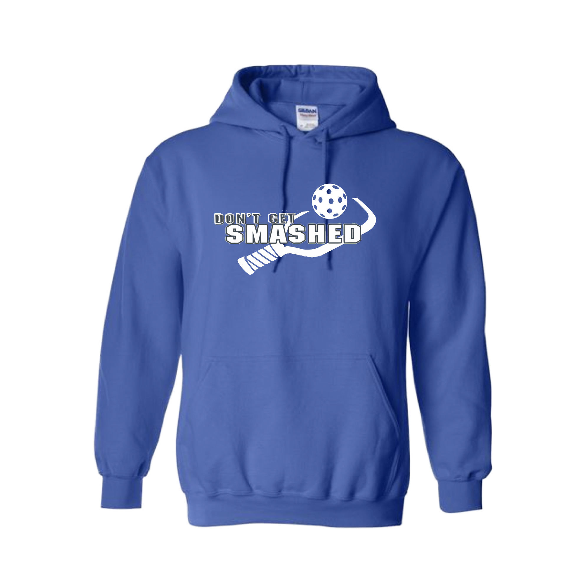 This cozy unisex hoodie will keep you toasty on the Pickleball court - soft, ultra-comfortable, and moisture-wicking with a double-lined hood and front pouch pocket. Get ready to be the star of the game with this eye-catching piece of apparel!