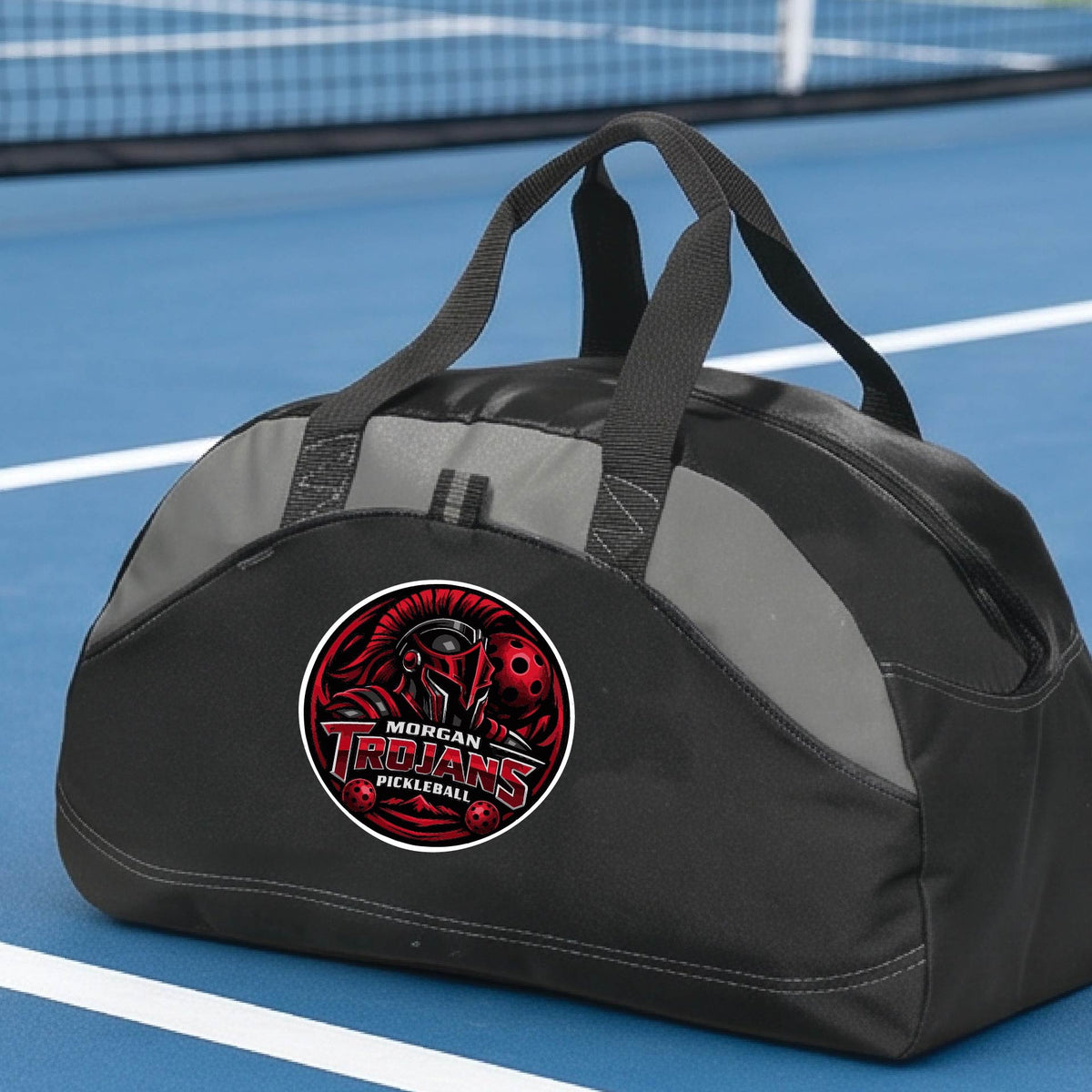 Morgan High School Personalized UHSPA Black Team Duffel Bag – Pickleball & Weekend Travel Bag