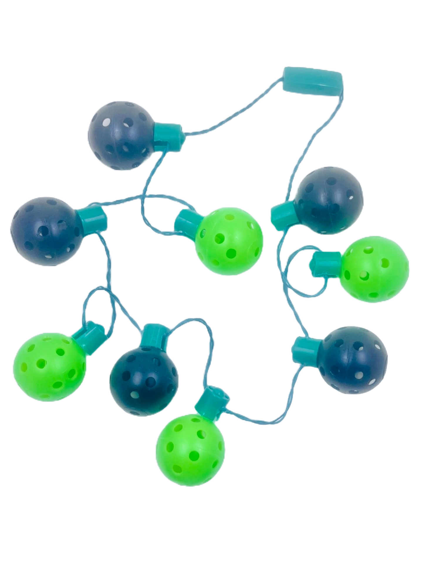 Mini Pickleball Flashing Necklace | Fun Pickleball Gifts