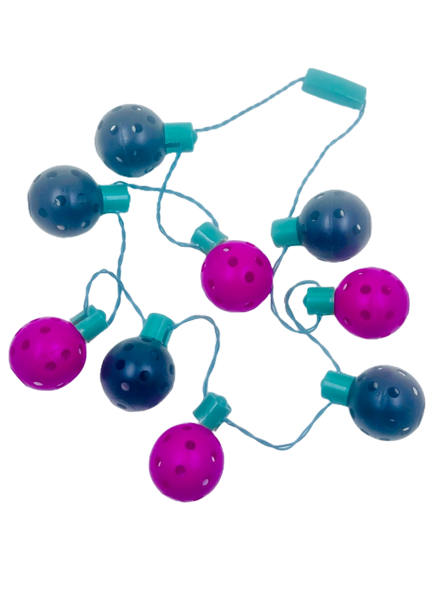 Mini Pickleball Flashing Necklace | Fun Pickleball Gifts