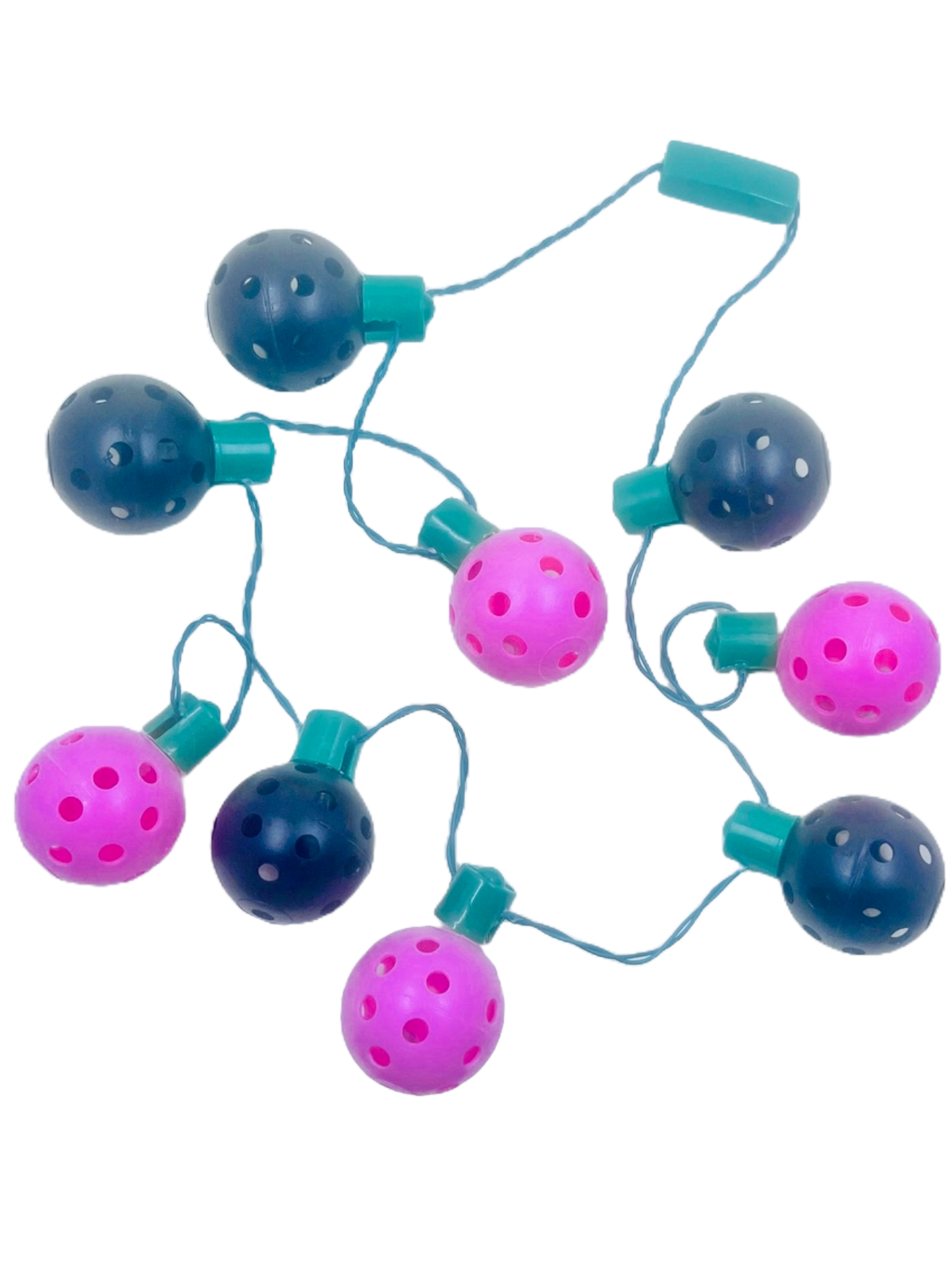 Mini Pickleball Flashing Necklace | Fun Pickleball Gifts