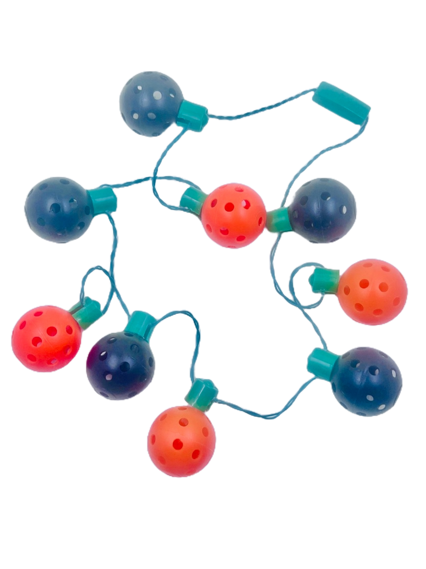 Mini Pickleball Flashing Necklace | Fun Pickleball Gifts