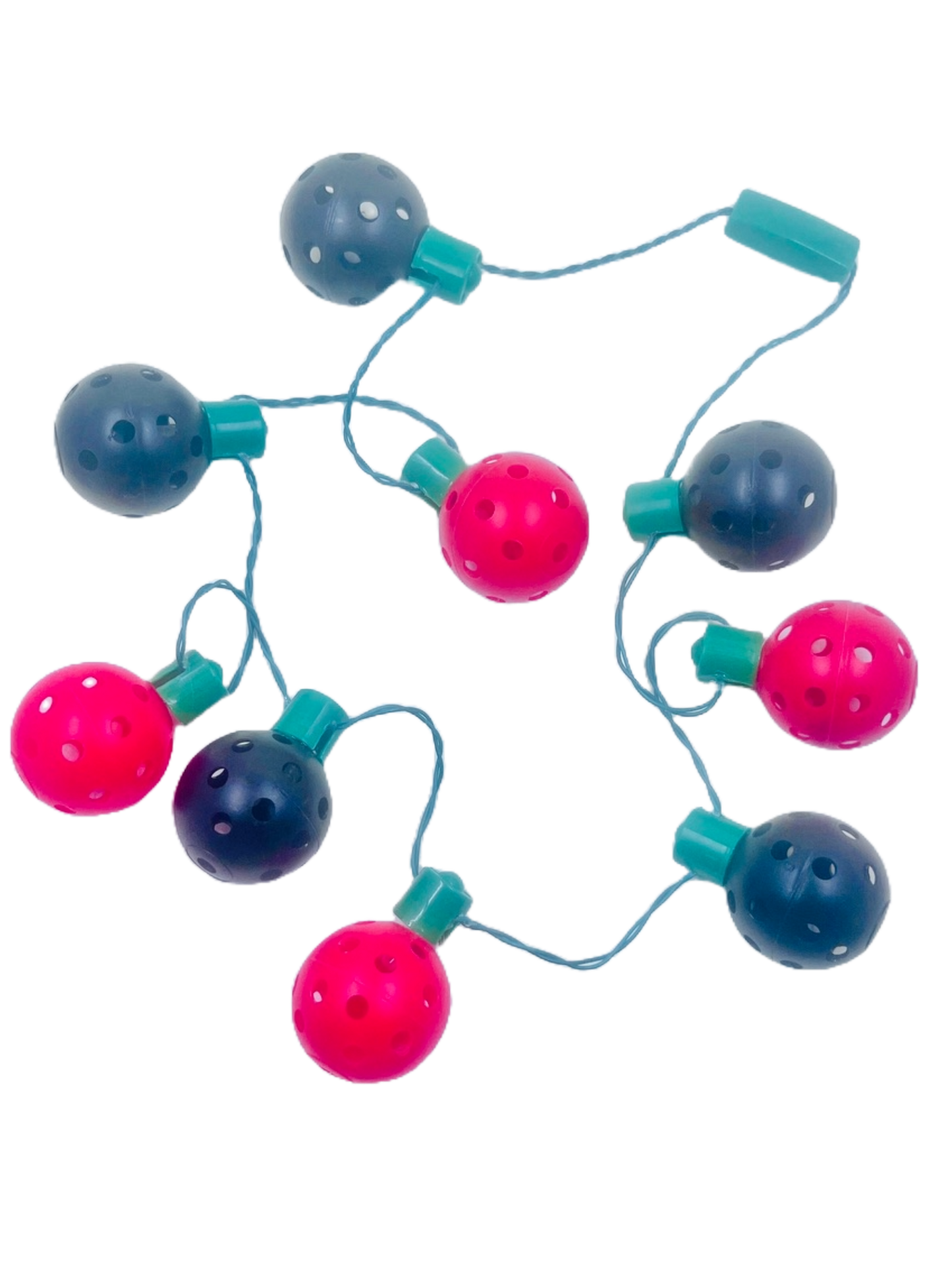 Mini Pickleball Flashing Necklace | Fun Pickleball Gifts