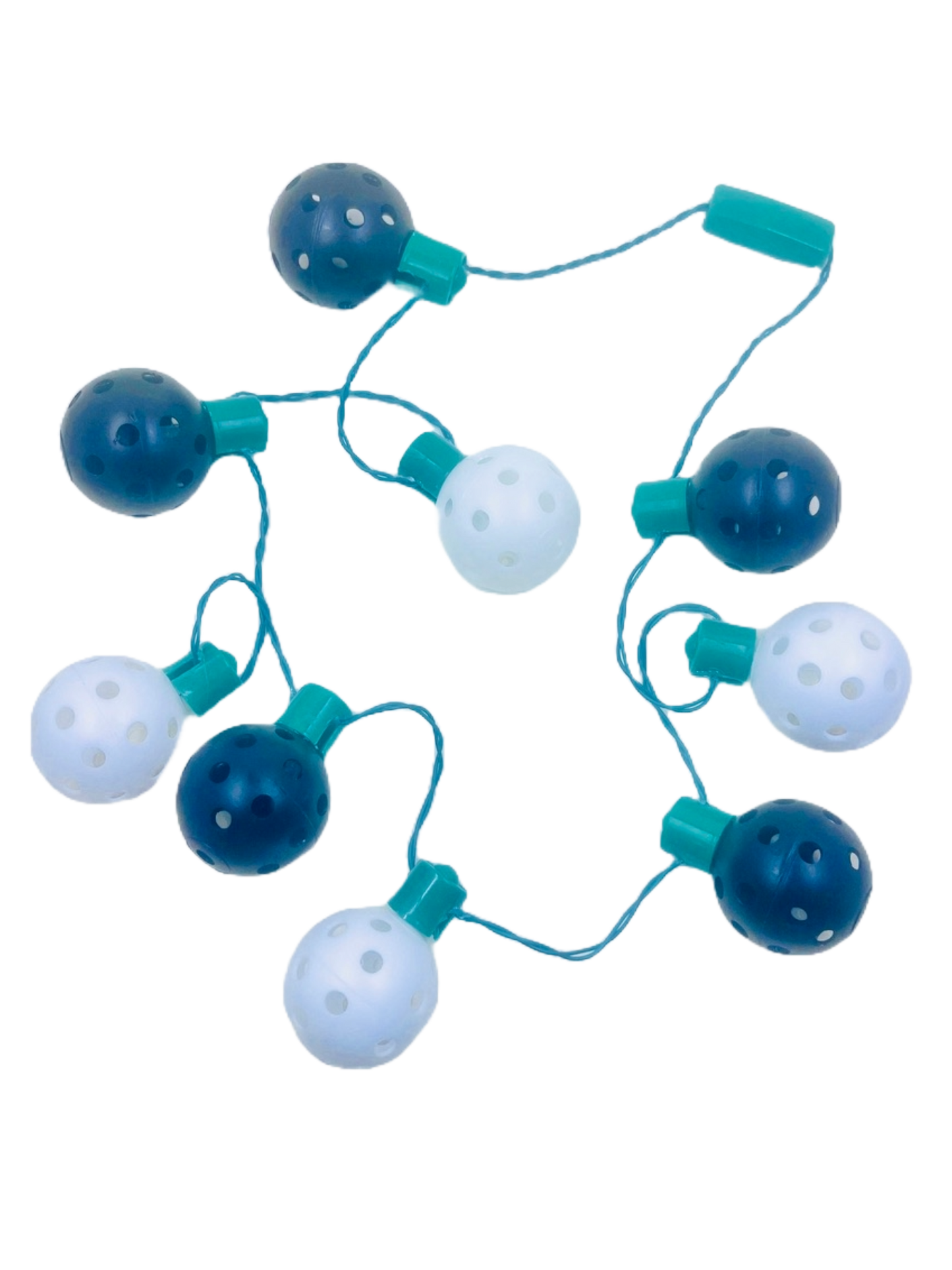 Mini Pickleball Flashing Necklace | Fun Pickleball Gifts