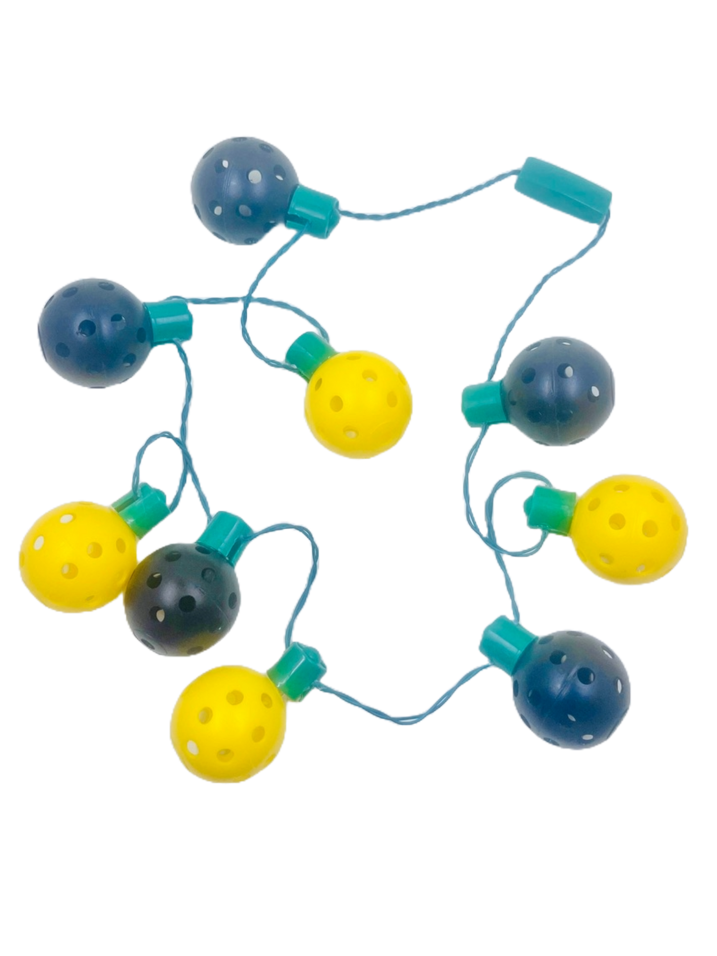 Mini Pickleball Flashing Necklace | Fun Pickleball Gifts