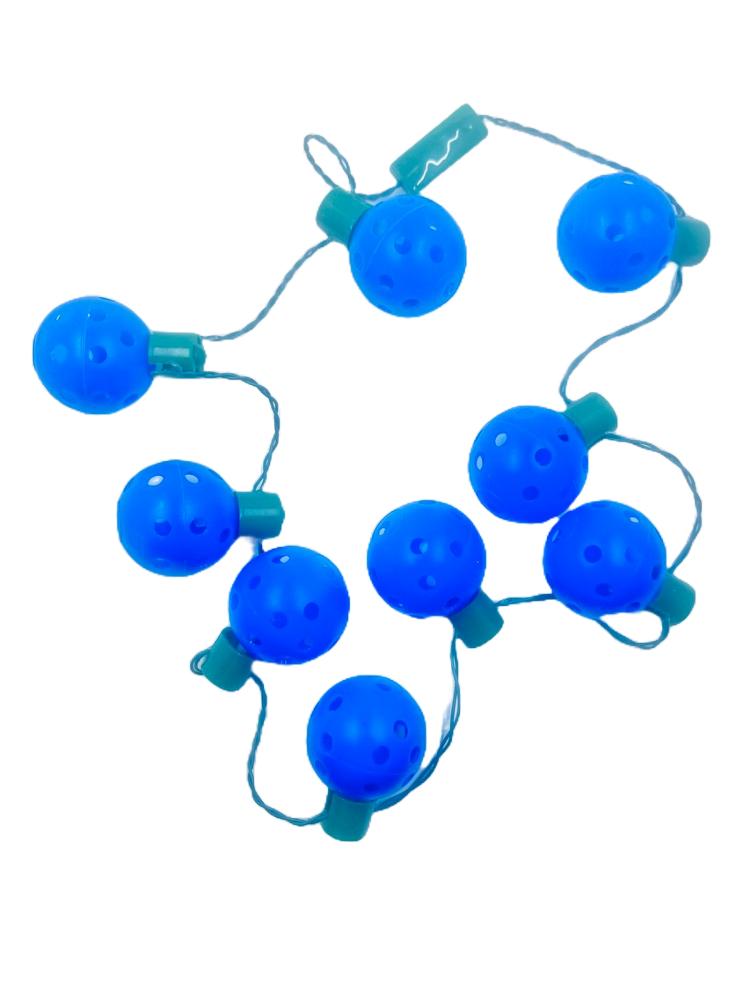 Mini Pickleball Flashing Necklace | Fun Pickleball Gifts