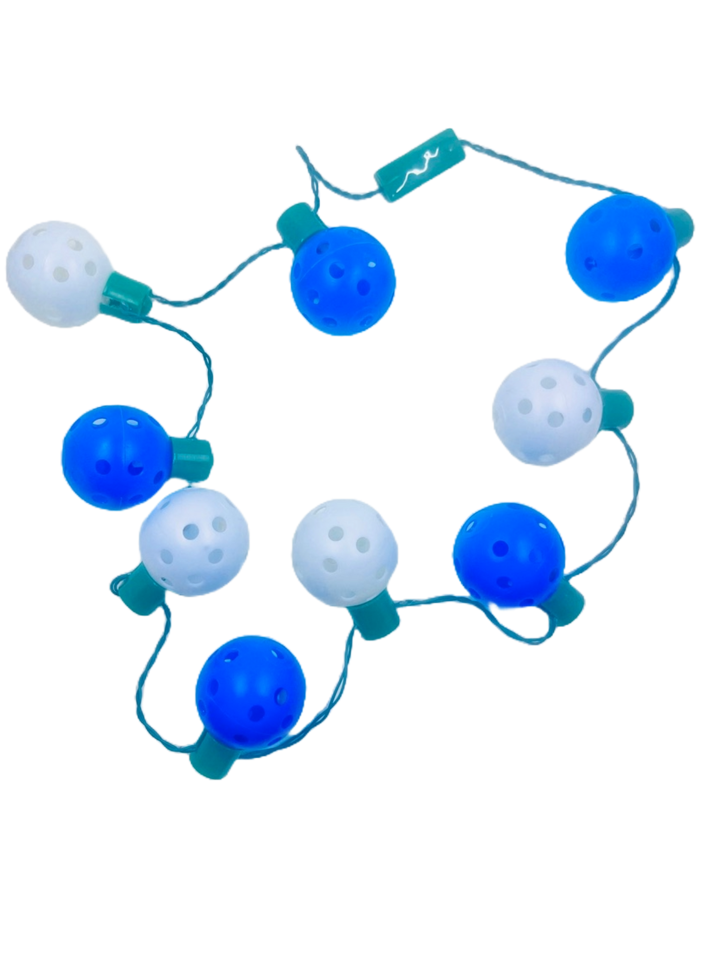 Mini Pickleball Flashing Necklace | Fun Pickleball Gifts