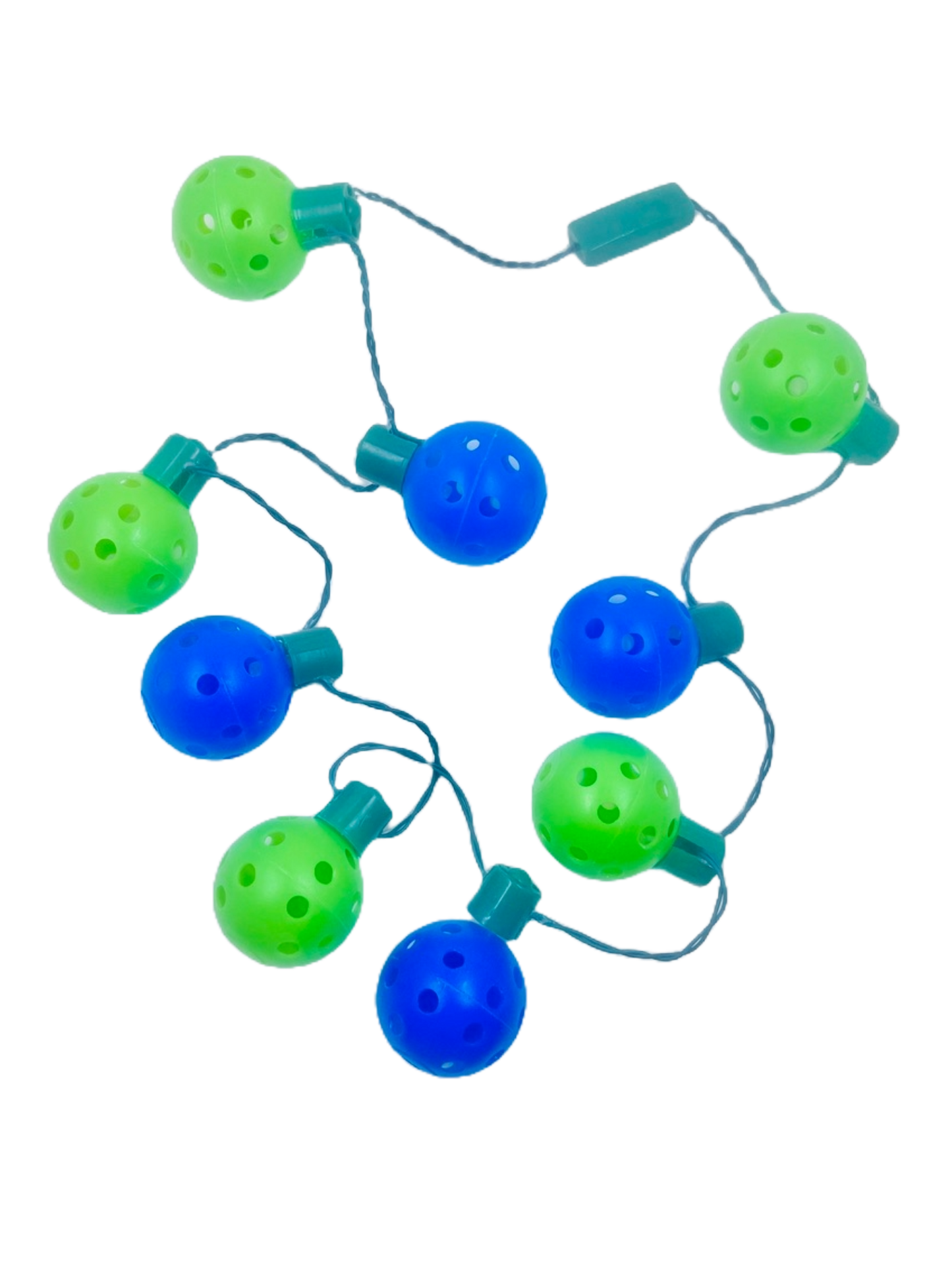 Mini Pickleball Flashing Necklace | Fun Pickleball Gifts