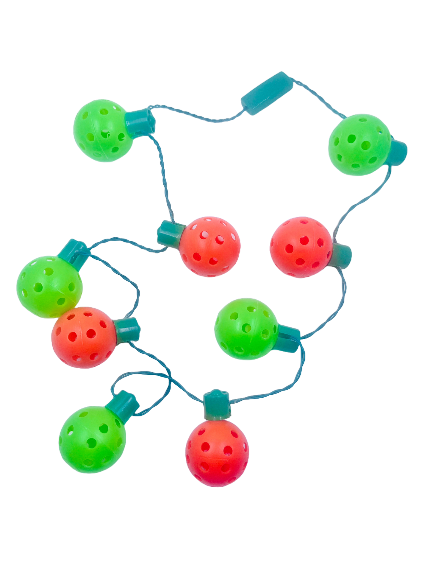 Mini Pickleball Flashing Necklace | Fun Pickleball Gifts