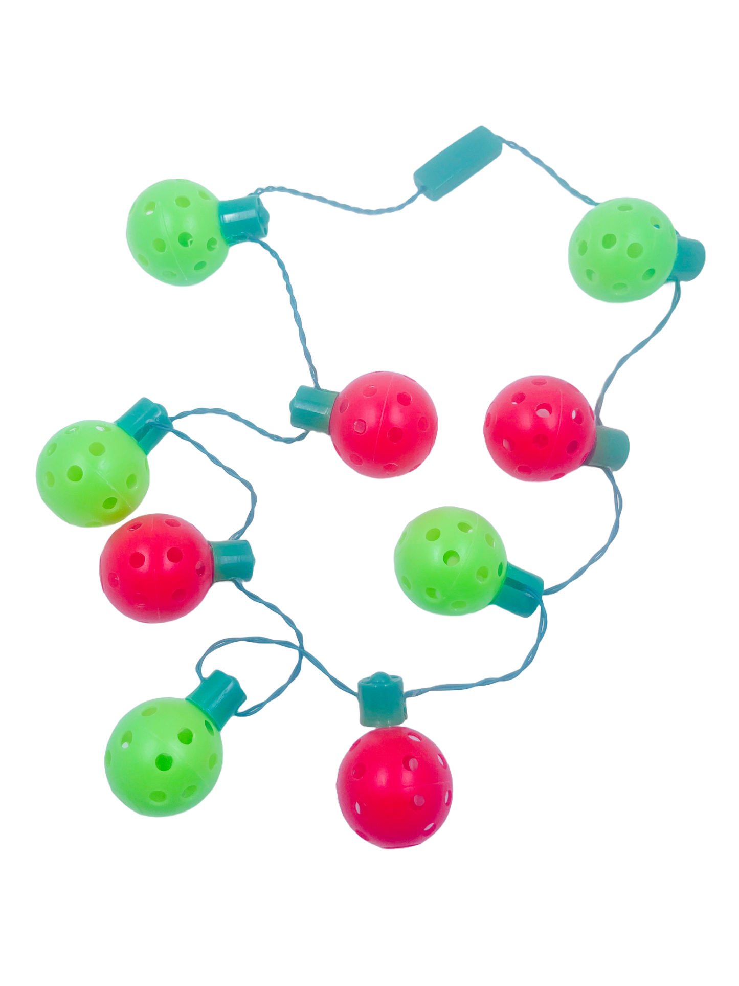 Mini Pickleball Flashing Necklace | Fun Pickleball Gifts