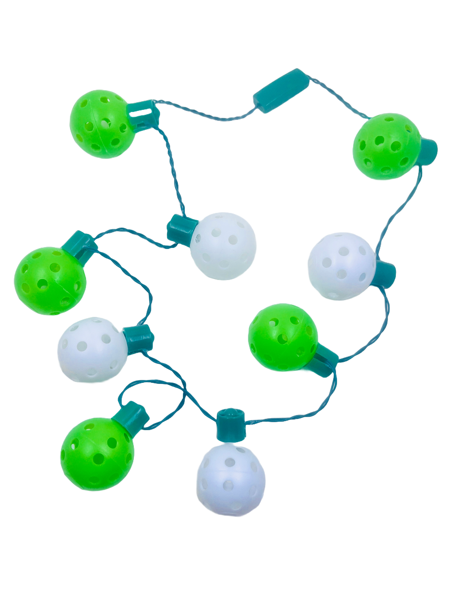 Mini Pickleball Flashing Necklace | Fun Pickleball Gifts