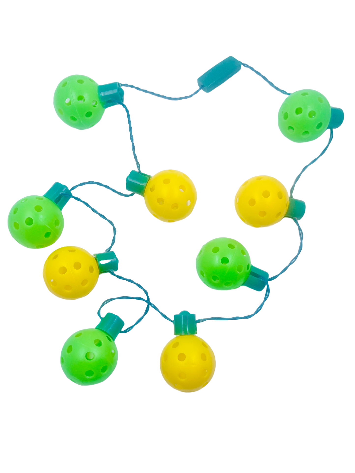 Mini Pickleball Flashing Necklace | Fun Pickleball Gifts