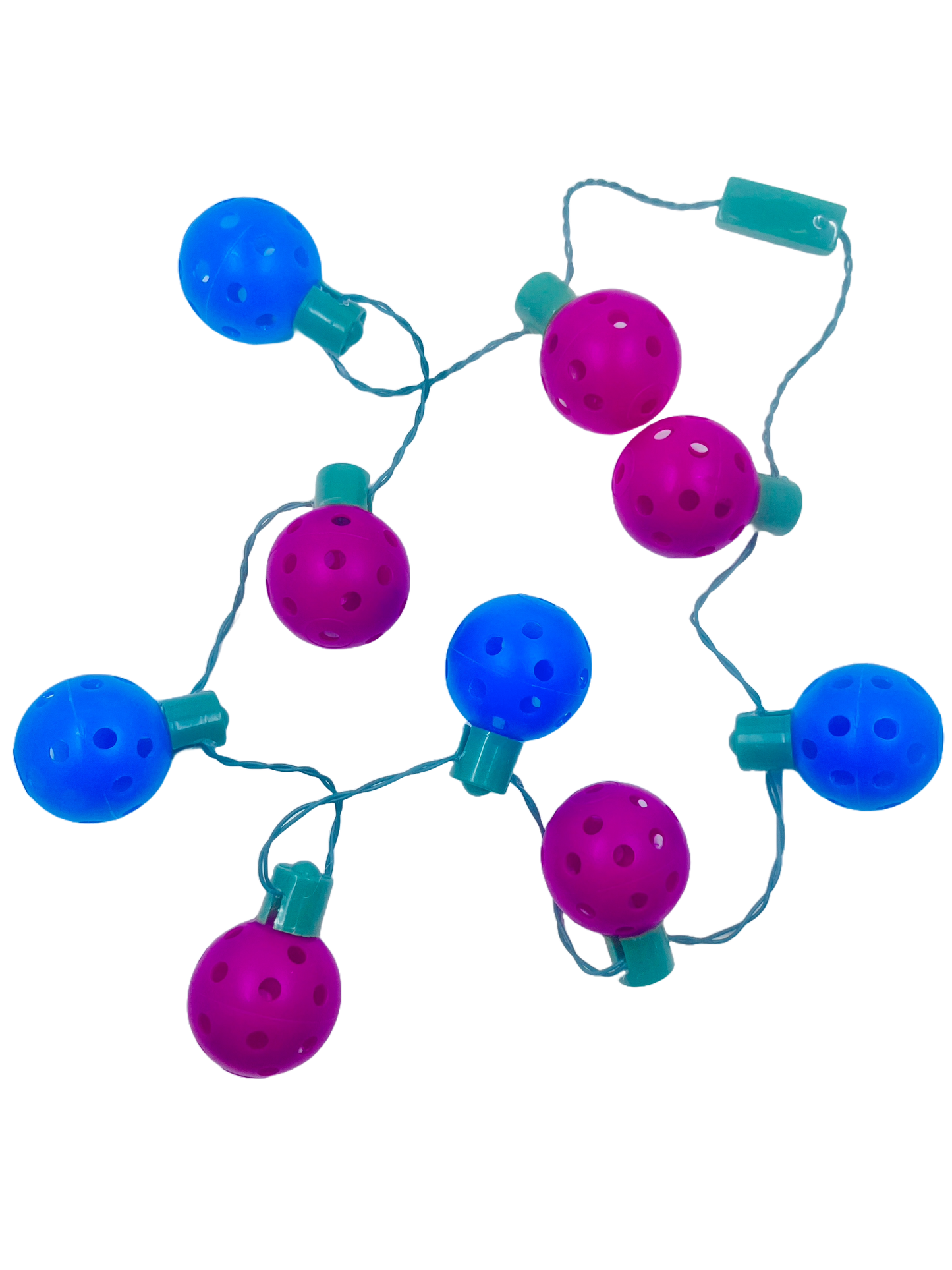 Mini Pickleball Flashing Necklace | Fun Pickleball Gifts