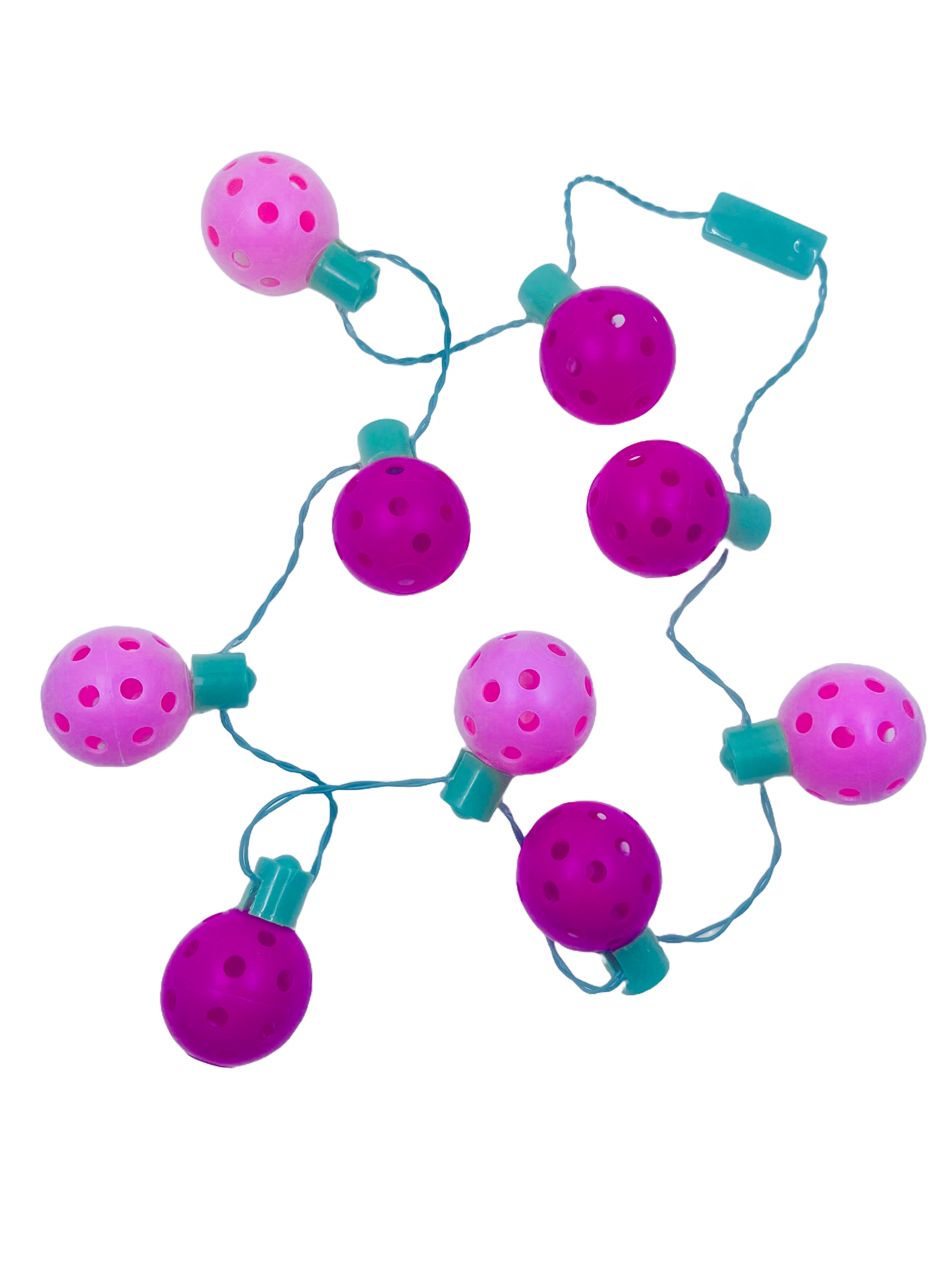 Mini Pickleball Flashing Necklace | Fun Pickleball Gifts