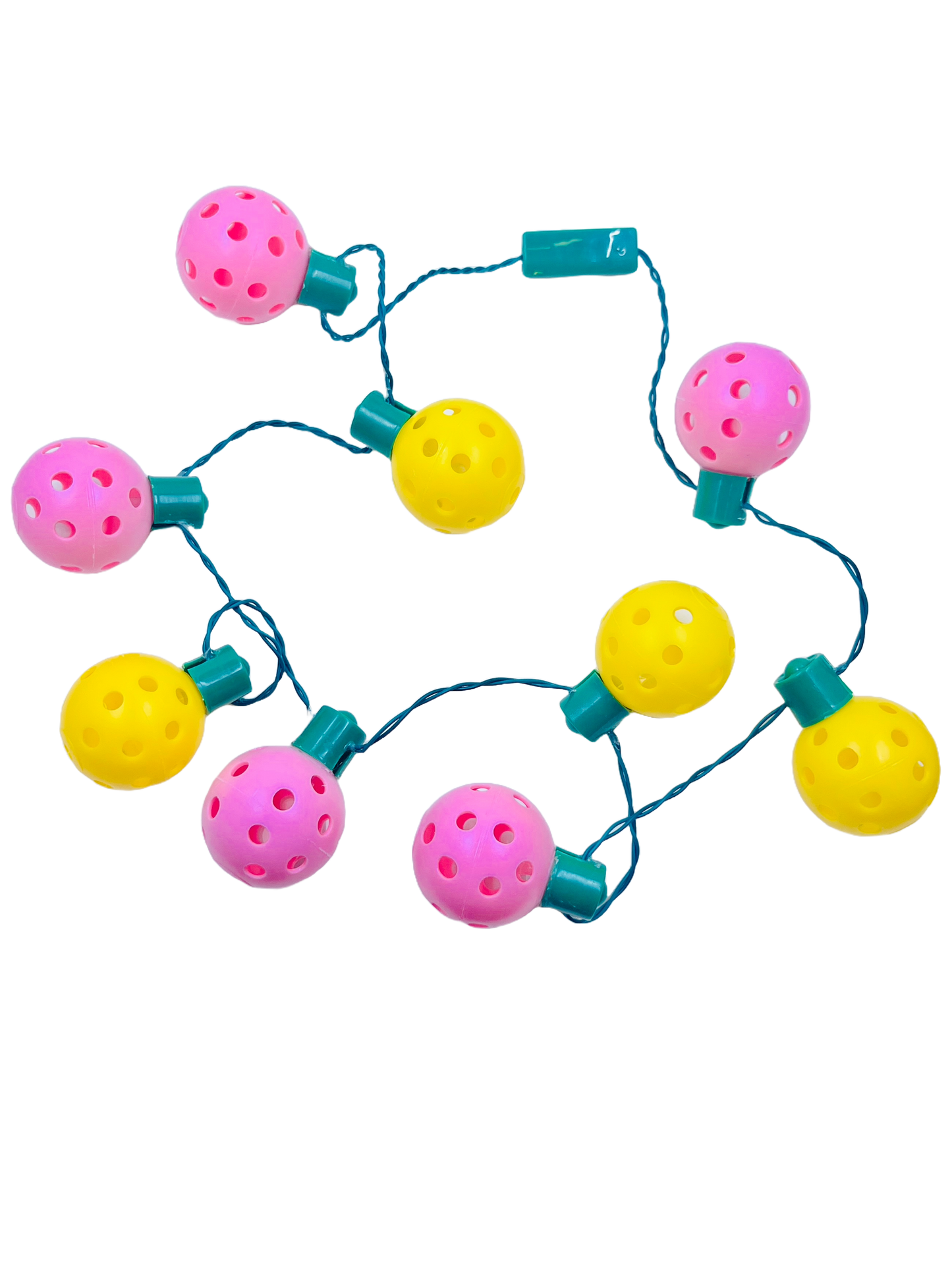 Mini Pickleball Flashing Necklace | Fun Pickleball Gifts