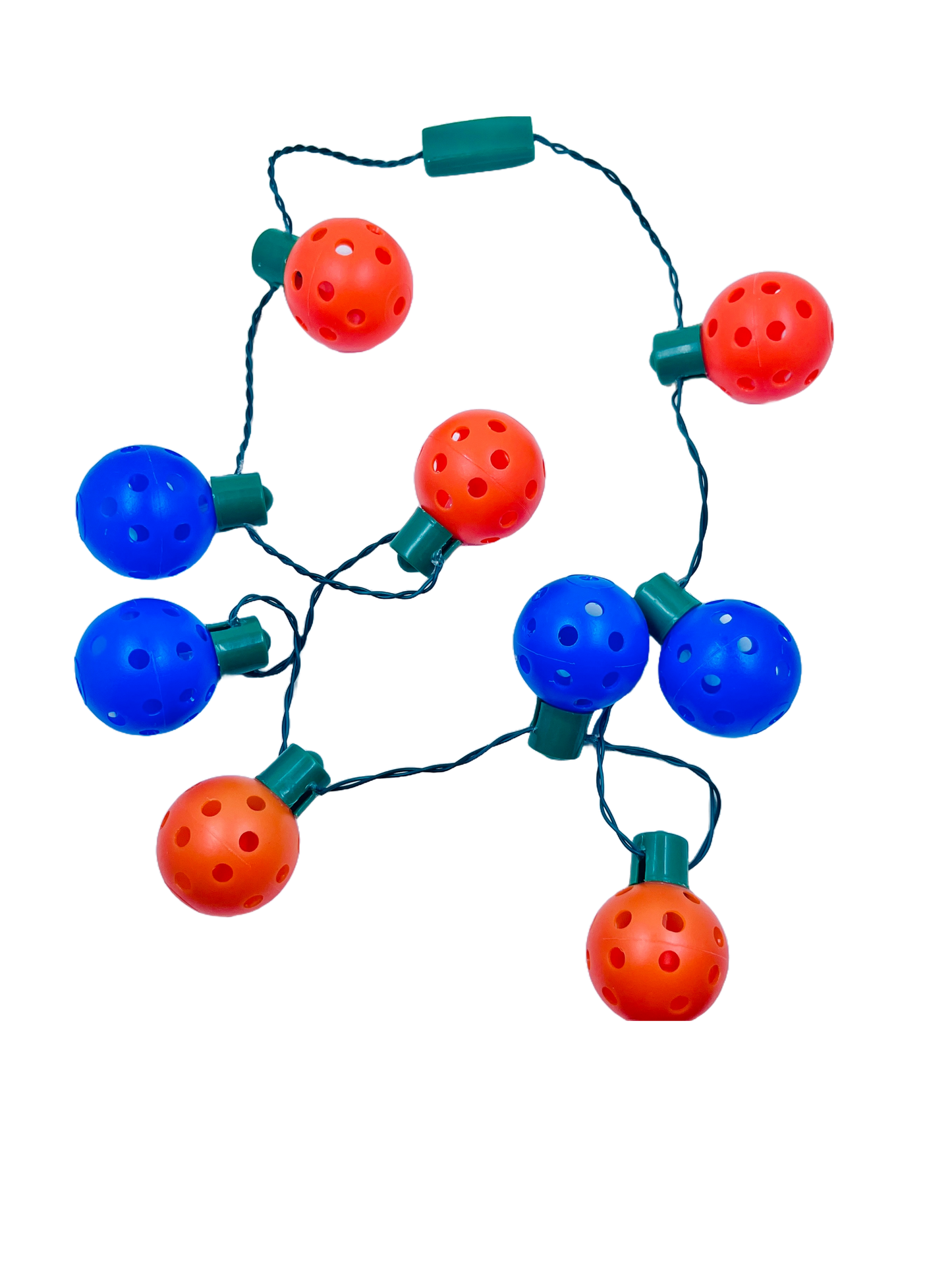 Mini Pickleball Flashing Necklace | Fun Pickleball Gifts