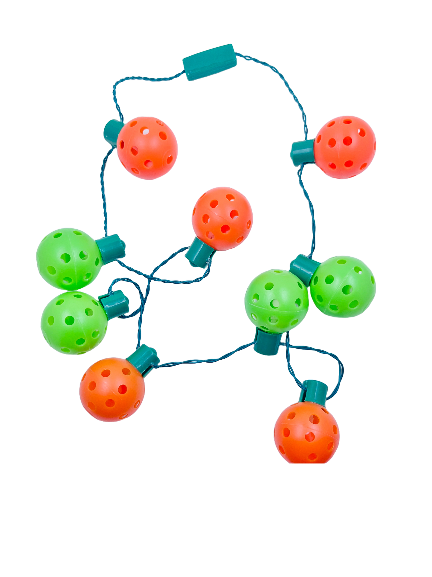 Mini Pickleball Flashing Necklace | Fun Pickleball Gifts