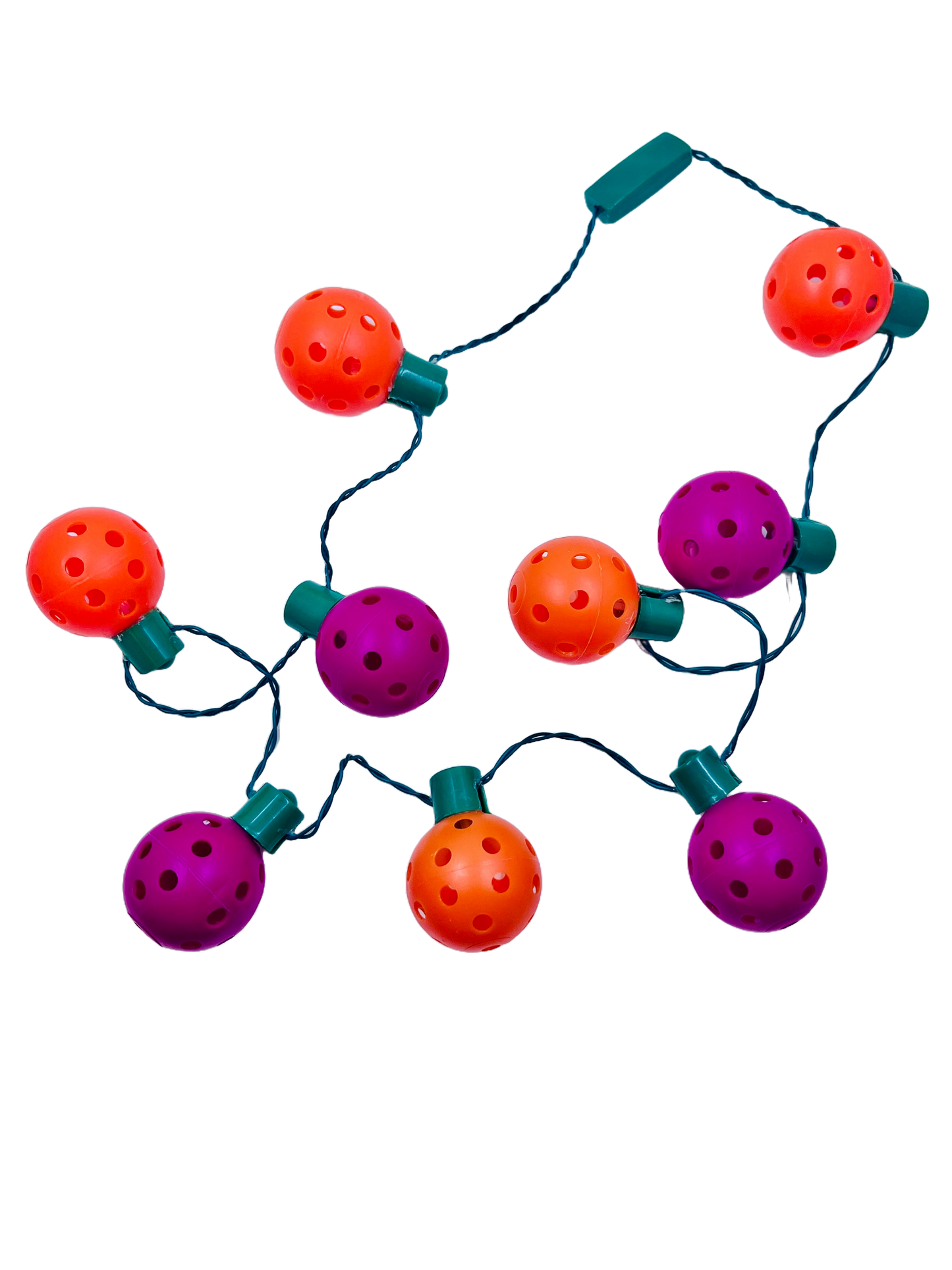 Mini Pickleball Flashing Necklace | Fun Pickleball Gifts