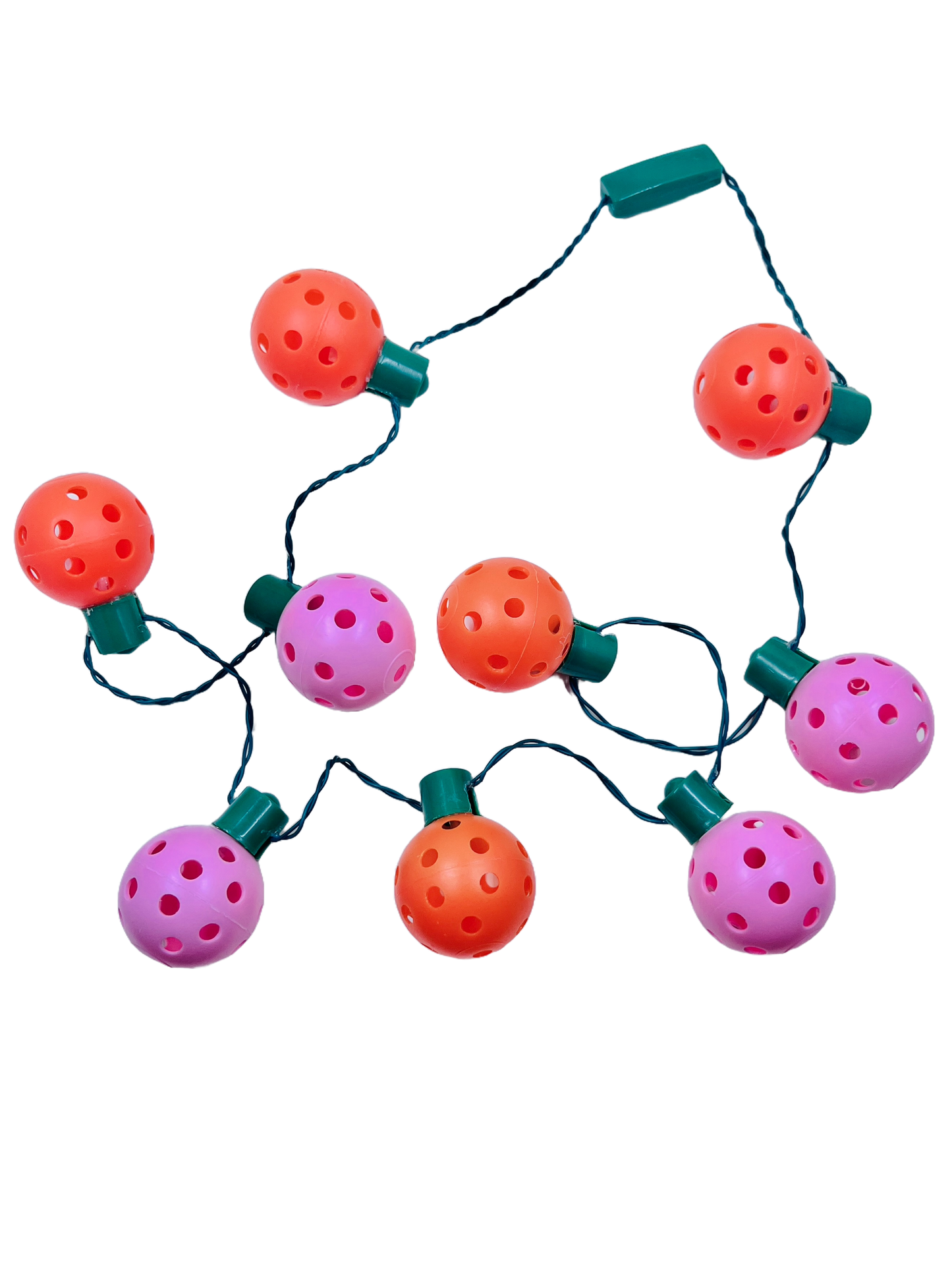 Mini Pickleball Flashing Necklace | Fun Pickleball Gifts