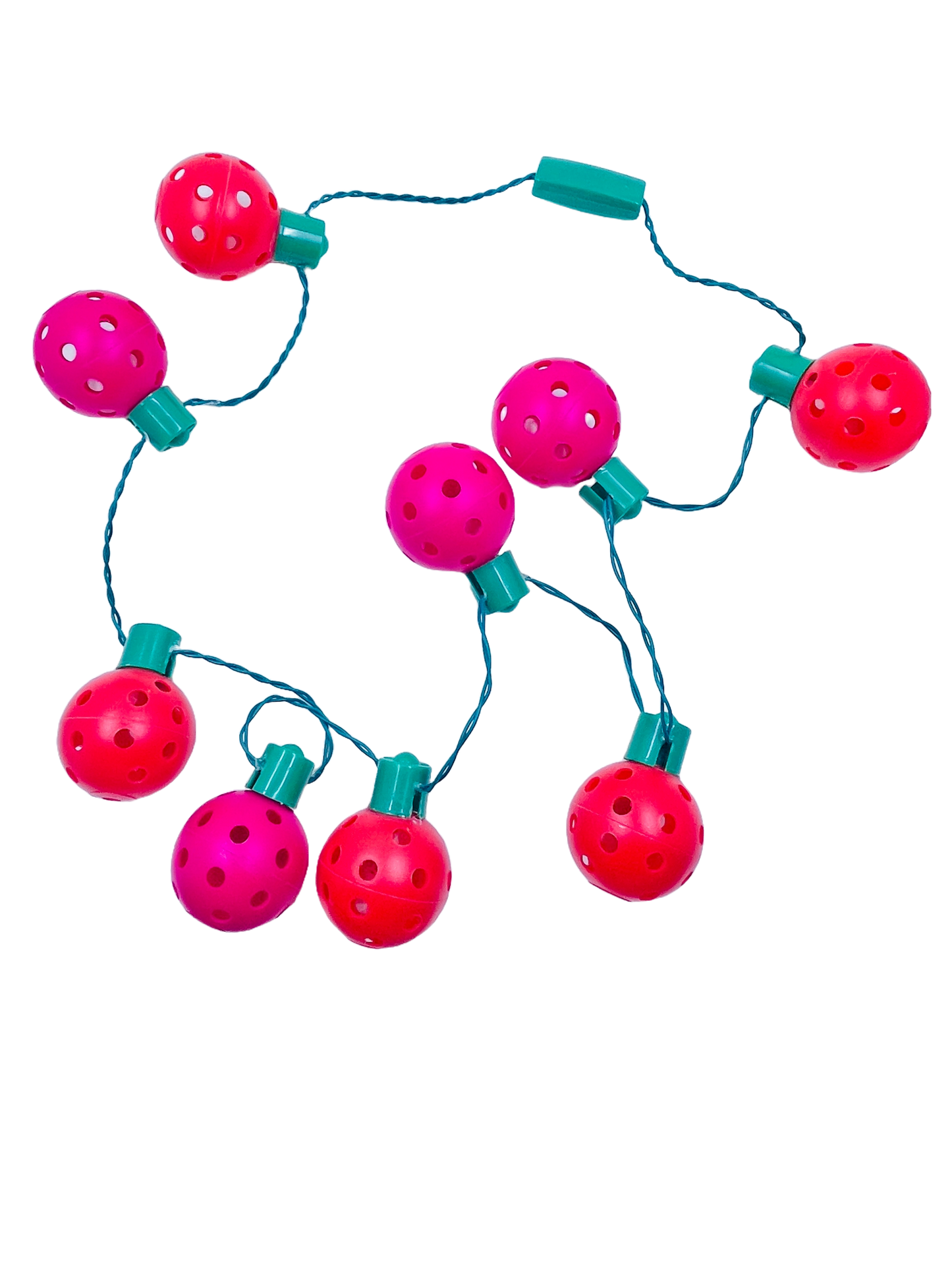 Mini Pickleball Flashing Necklace | Fun Pickleball Gifts