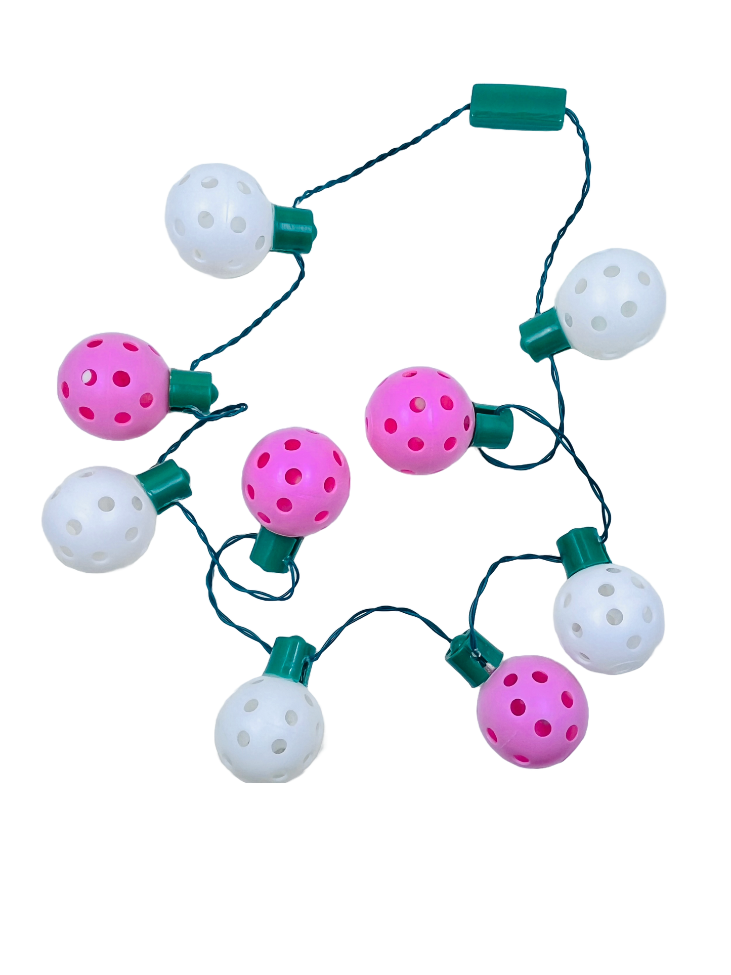 Mini Pickleball Flashing Necklace | Fun Pickleball Gifts