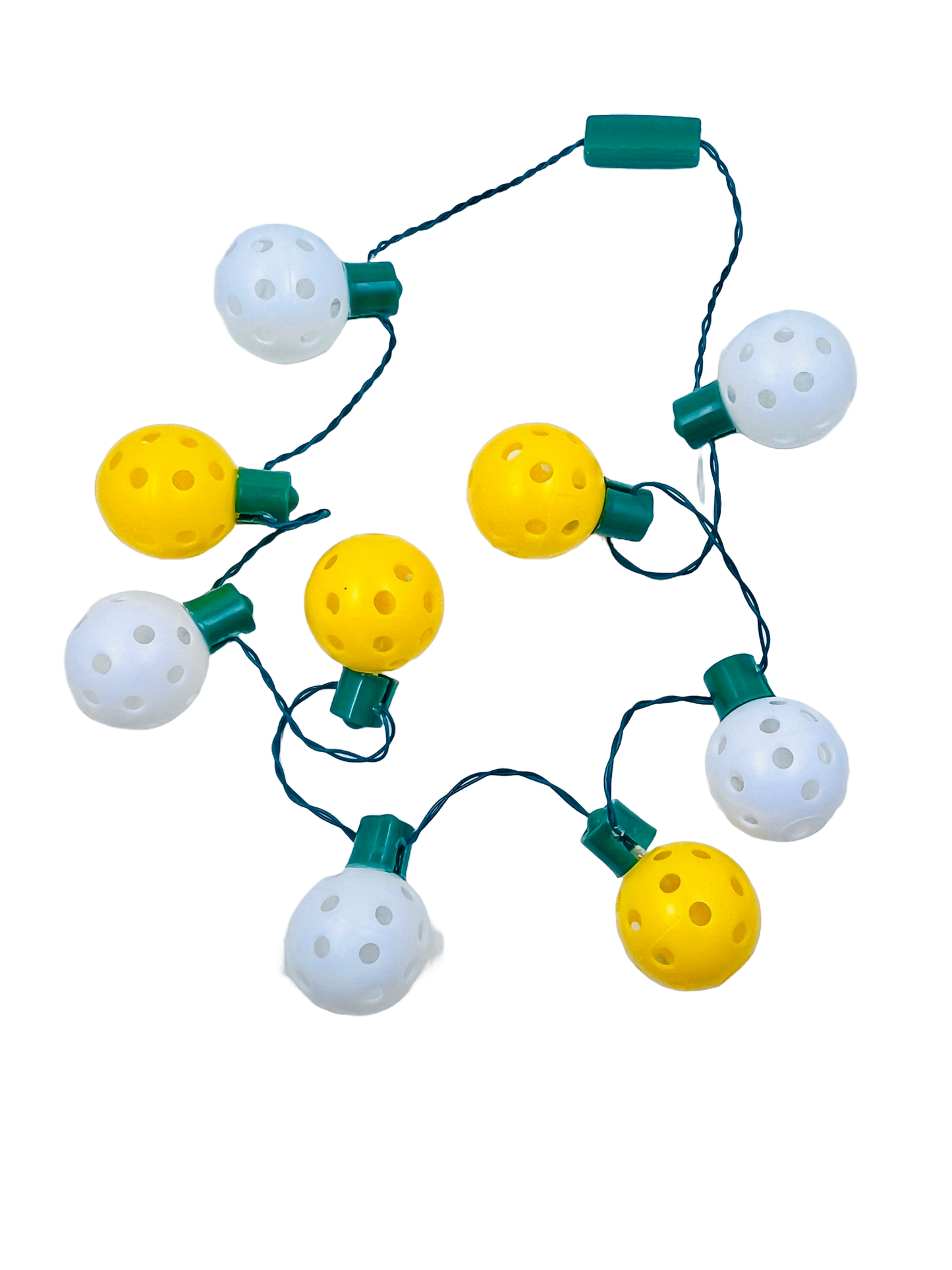 Mini Pickleball Flashing Necklace | Fun Pickleball Gifts