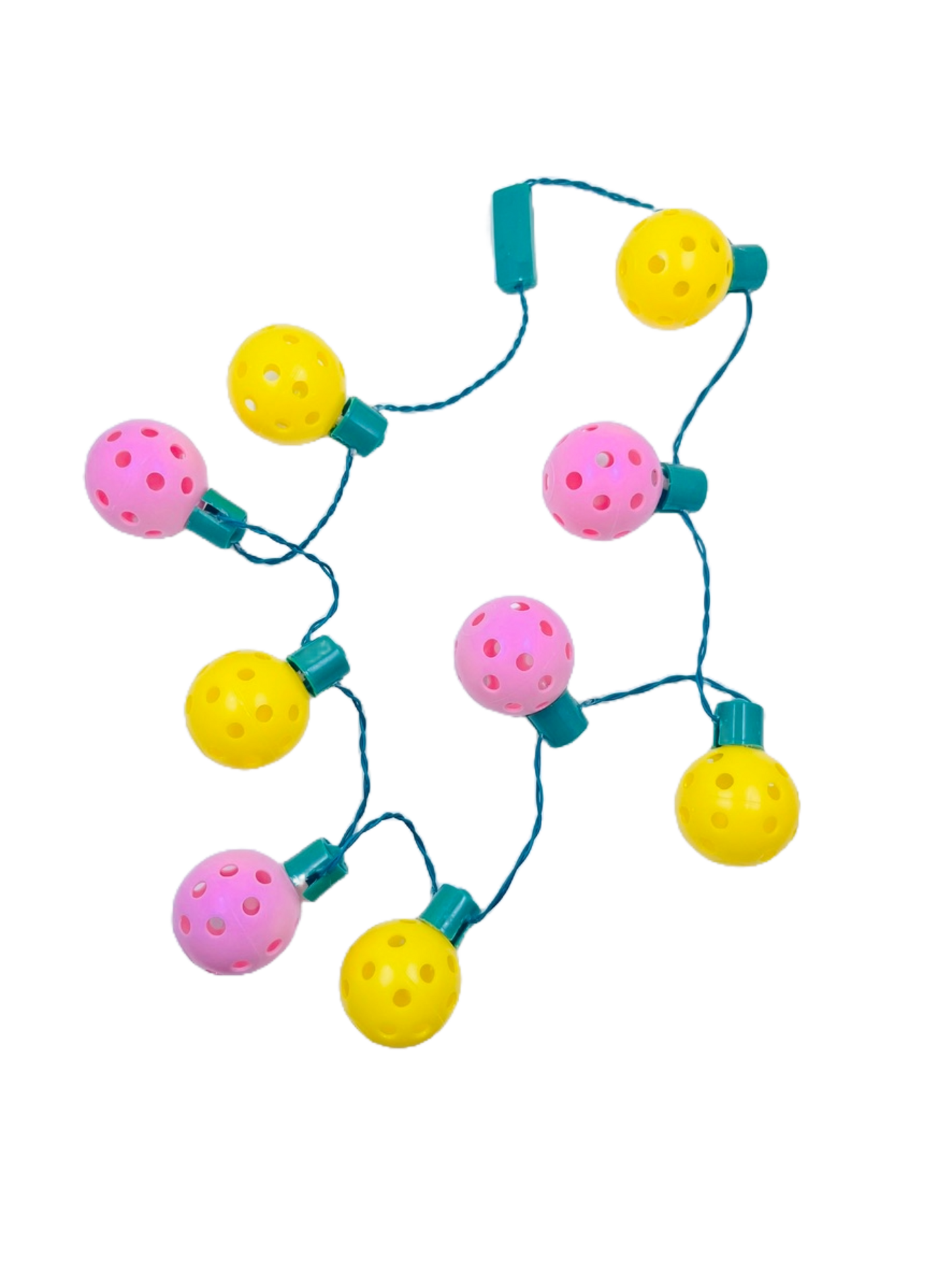 Mini Pickleball Flashing Necklace | Fun Pickleball Gifts