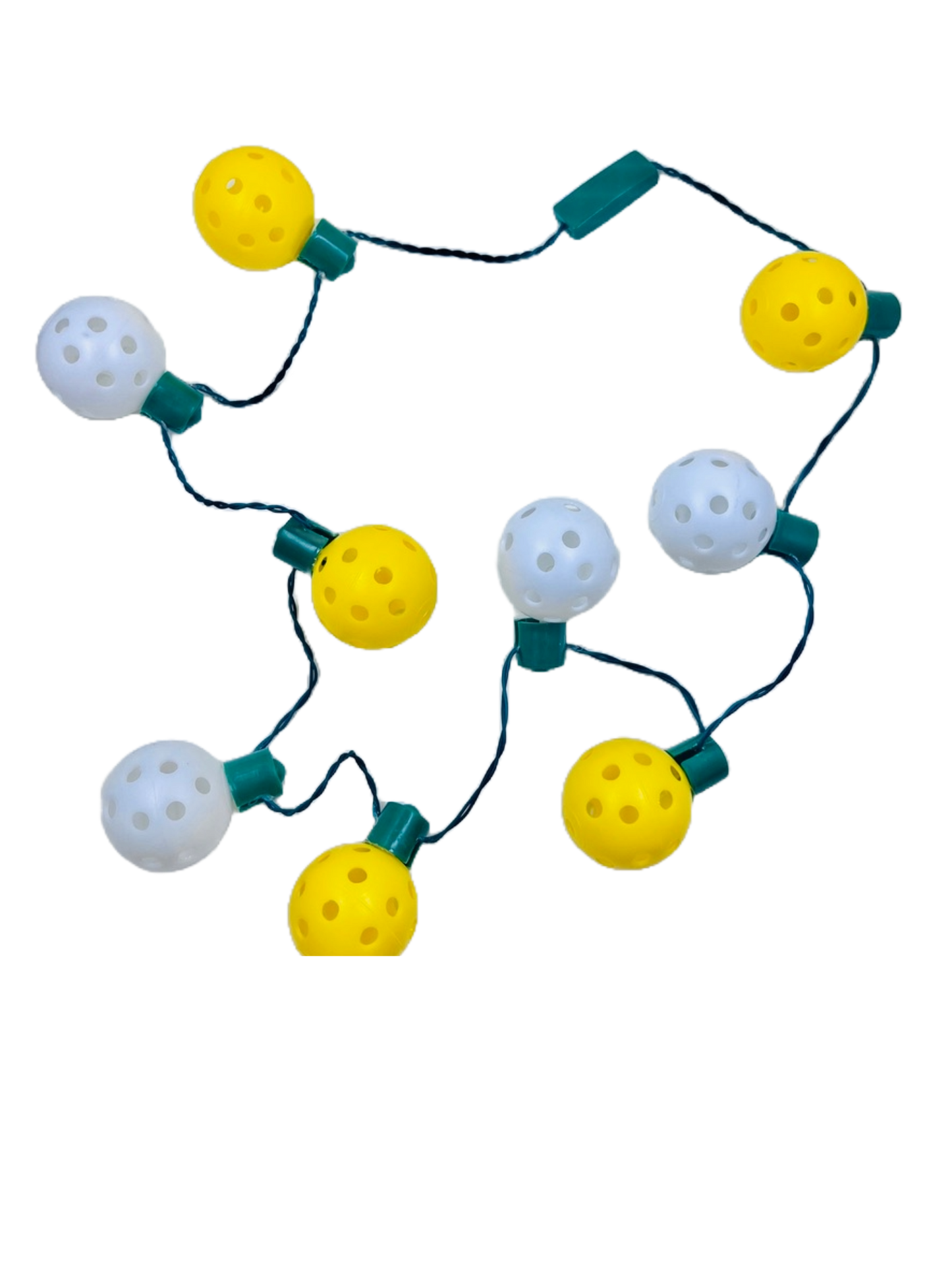 Mini Pickleball Flashing Necklace | Fun Pickleball Gifts