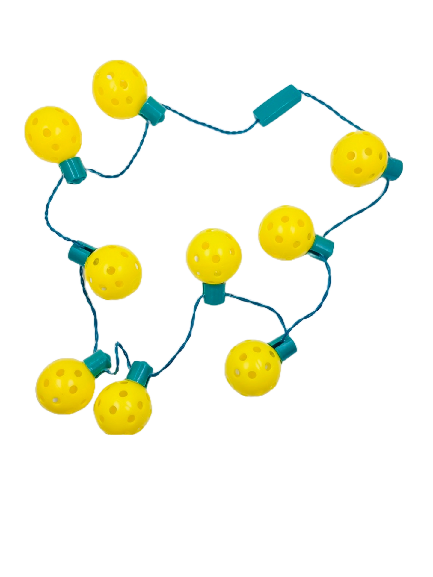 Mini Pickleball Flashing Necklace | Fun Pickleball Gifts