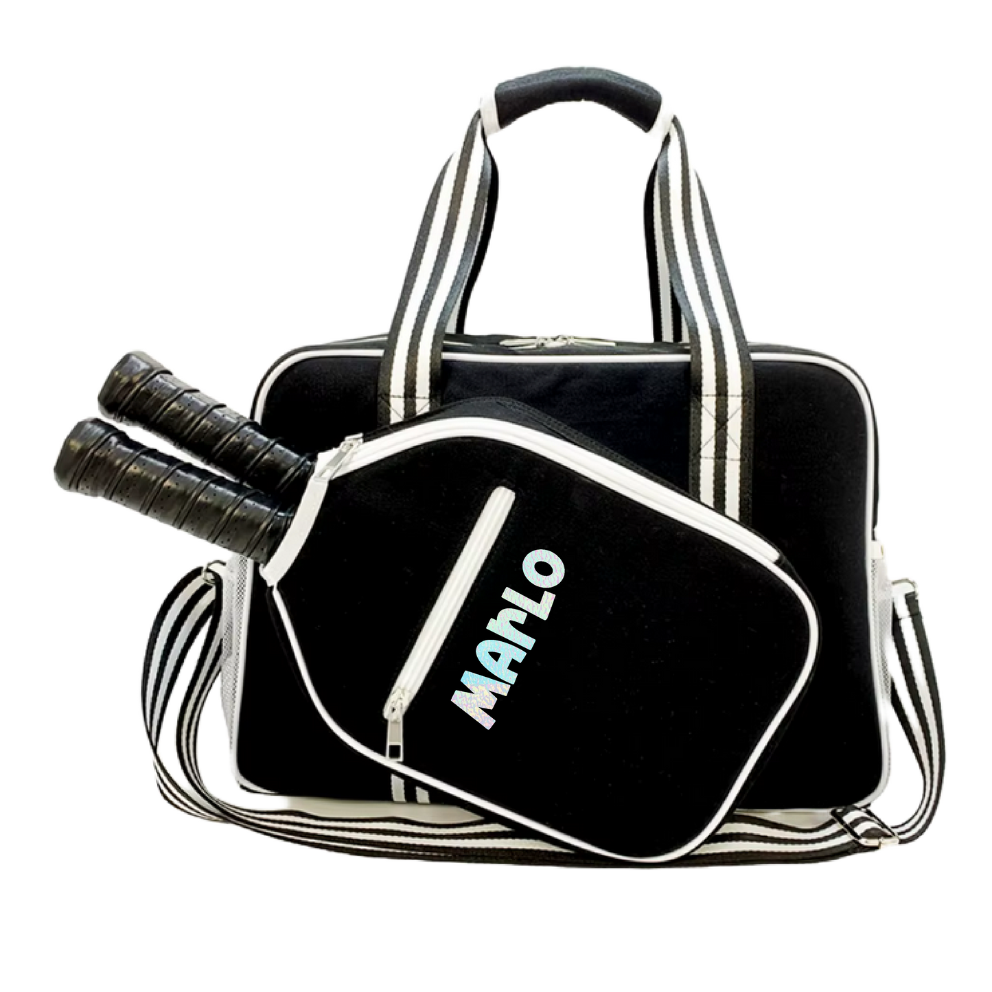 Nightshade Pickleball Bag | Personalized Pickleball and Paddle Sports Bag | Large Size Court Tote Bag