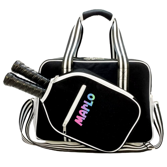 Nightshade Pickleball Bag | Personalized Pickleball and Paddle Sports Bag | Large Size Court Tote Bag