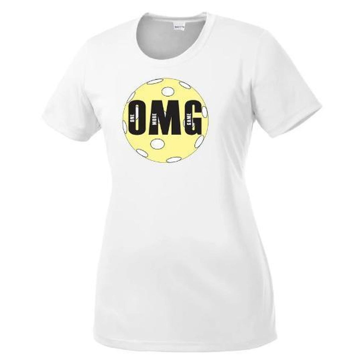 OMG (One More Game) | Clearance Men’s & Women's Pickleball Performance T-Shirt | 100% Polyester