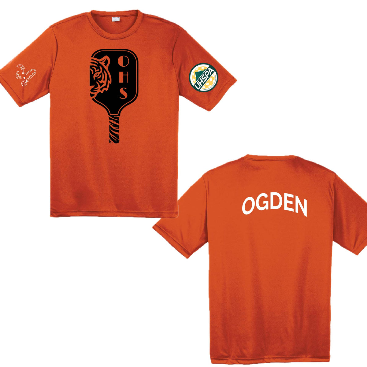 Ogden High USHPA | Men's Short Sleeve Crewneck T-Shirts | 100% Polyester
