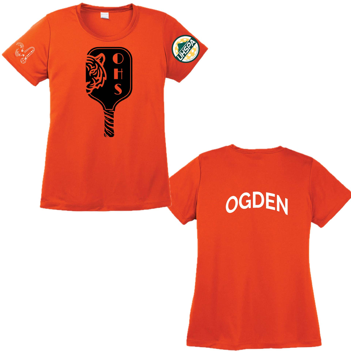 Ogden High UHSPA | Women's Short Sleeve Crewneck T-Shirts | 100% Polyester