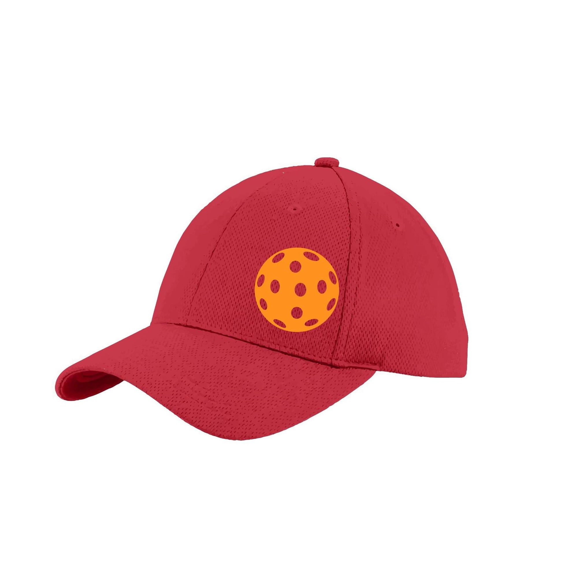 Orange Pickleball (Customizable) | Pickleball Hat | Moisture-Wicking 100% Polyester