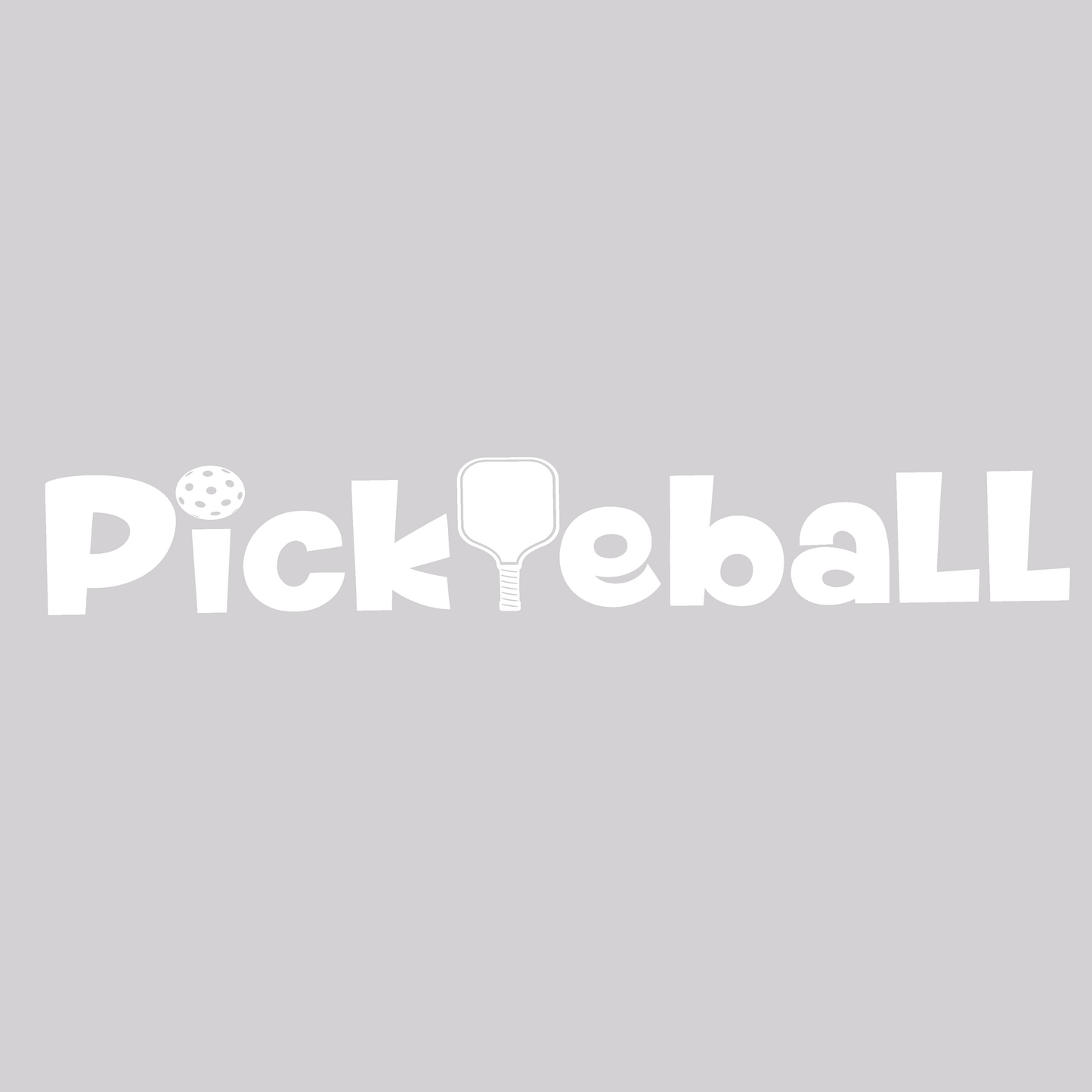 Pickleball (Horizontal) | Clearance Men’s Raglan Long Sleeve Pickleball Shirt | 100% Polyester