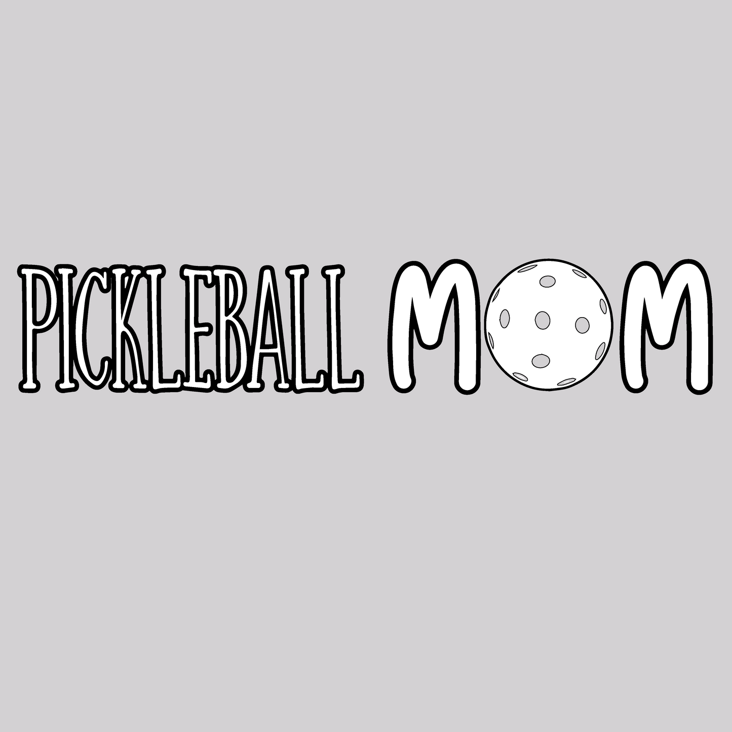 Pickleball Mom | Pickleball Court Towels | Grommeted 100% Cotton Terry Velour