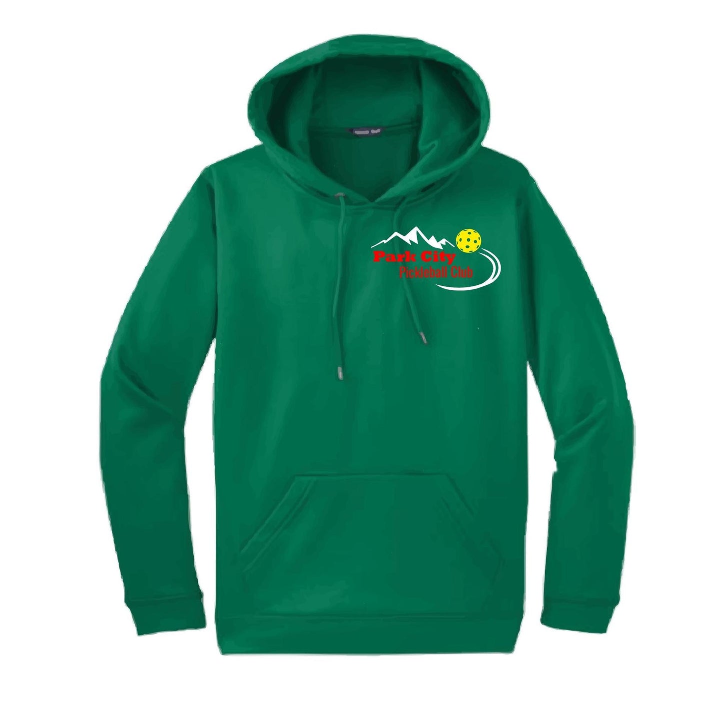 Park City Pickleball Club (Red Words) | Unisex Hoodie Pickleball Sweatshirt | 50% Cotton 50% Polyester